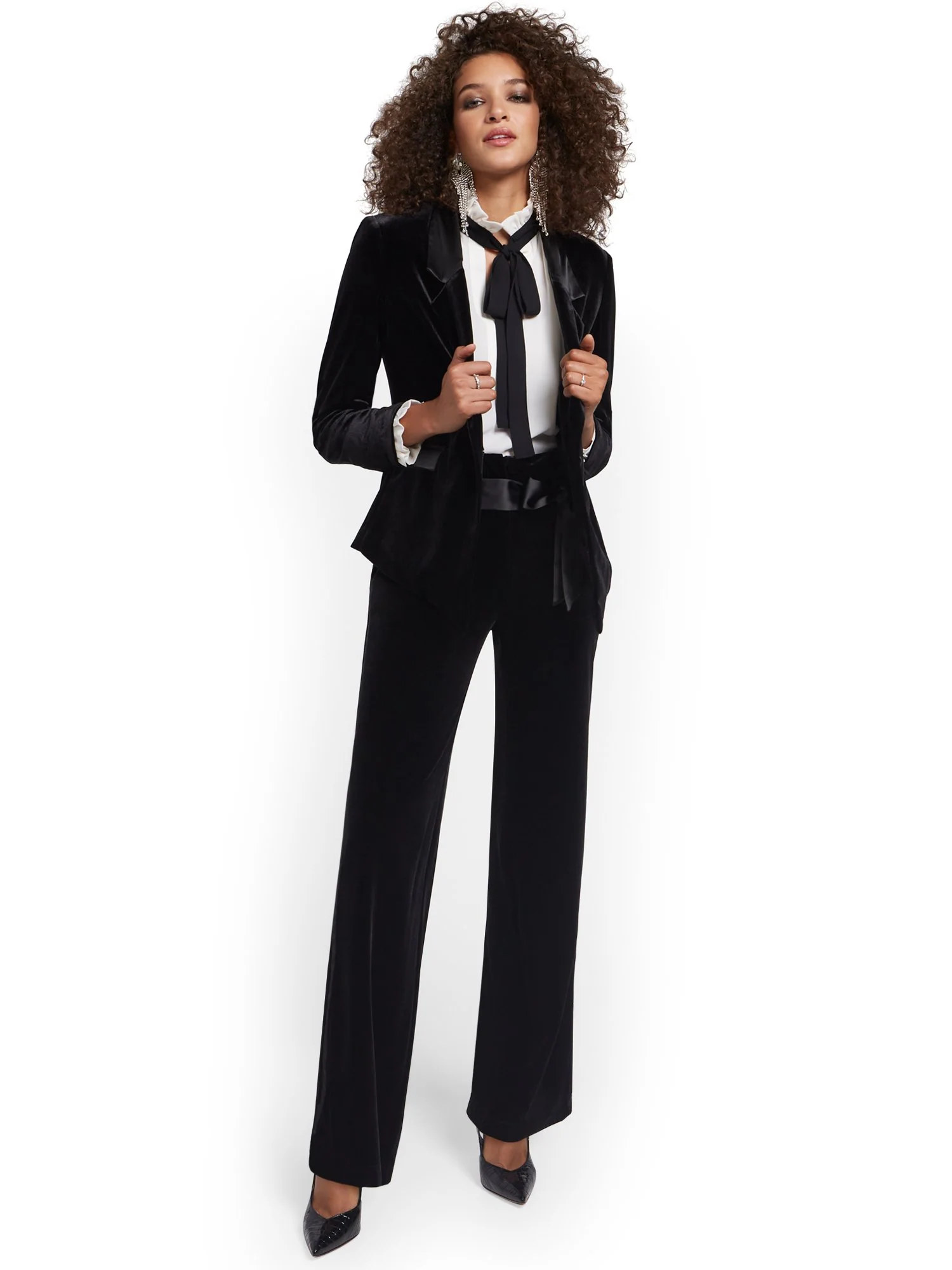 Velvet Tuxedo Pant - 7th Avenue - Image 4