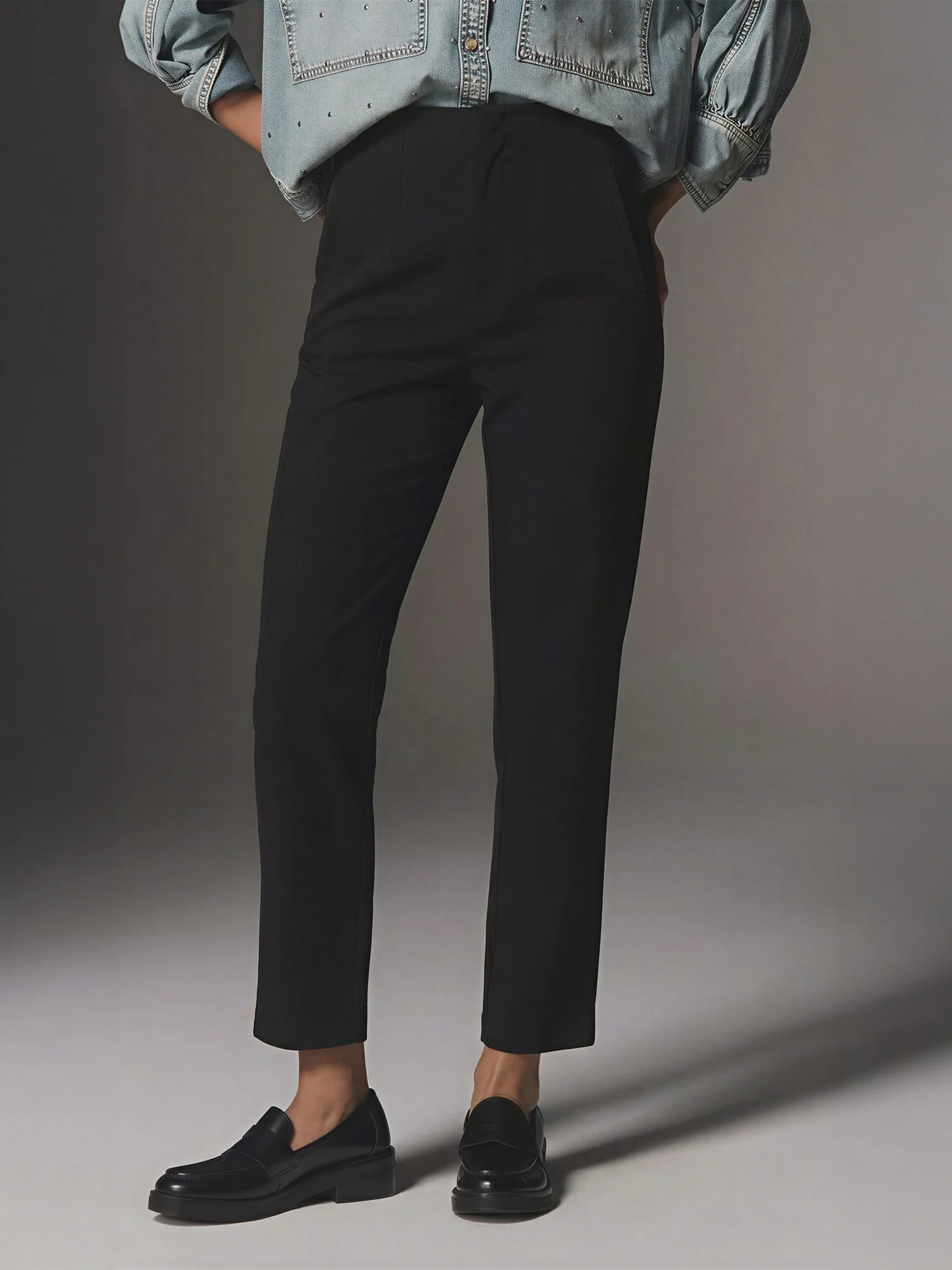 Vertigo Seamed Straight Pants - Image 2