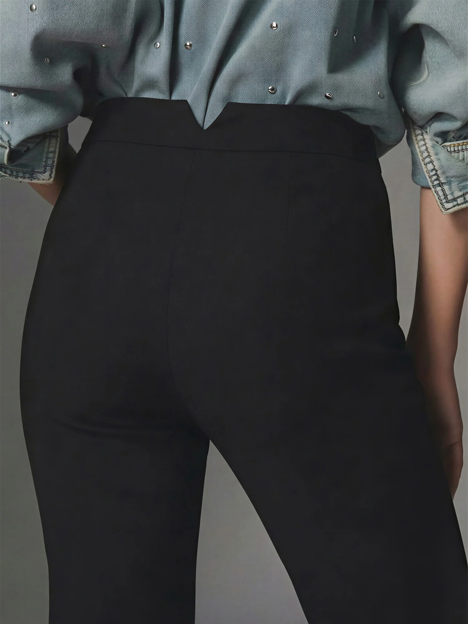 Vertigo Seamed Straight Pants - Image 3