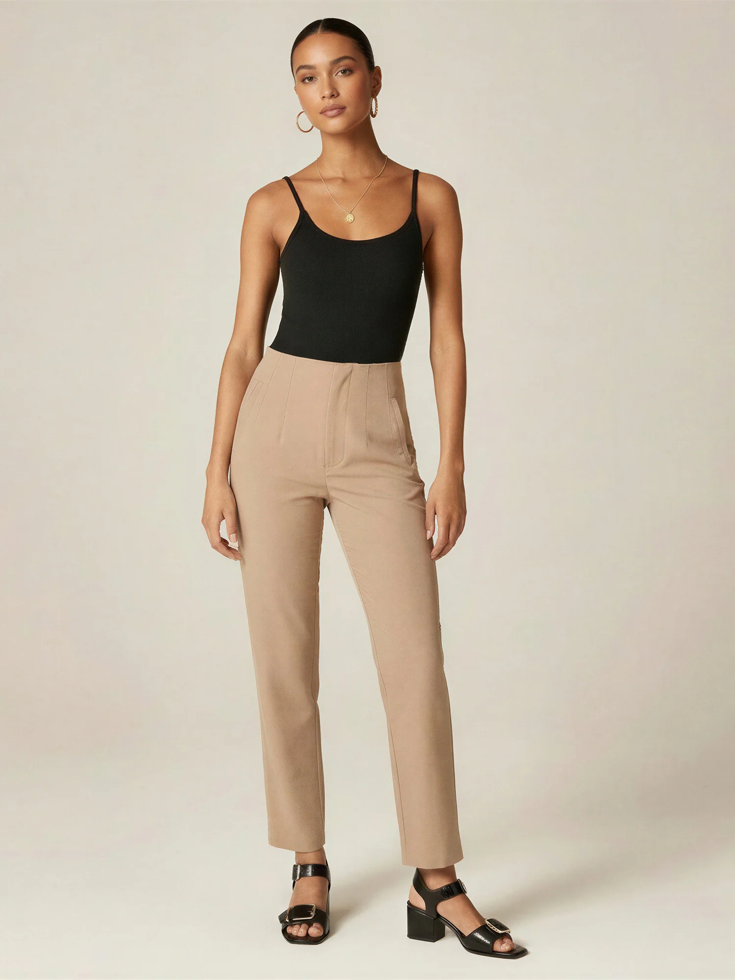 Vertigo Seamed Straight Pants - Image 6