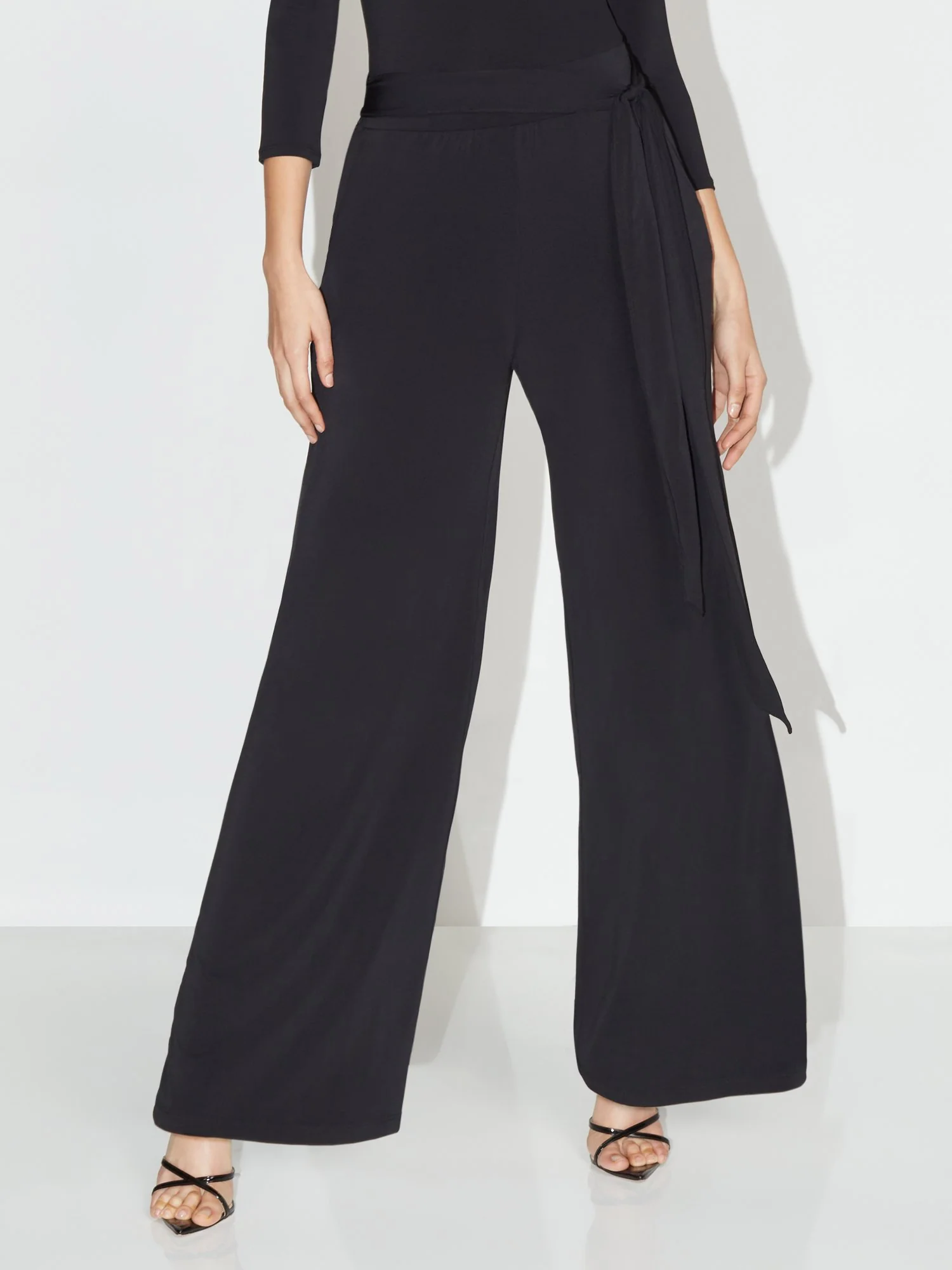 Waist Tie Wide-Leg Pant - NY&C Style System