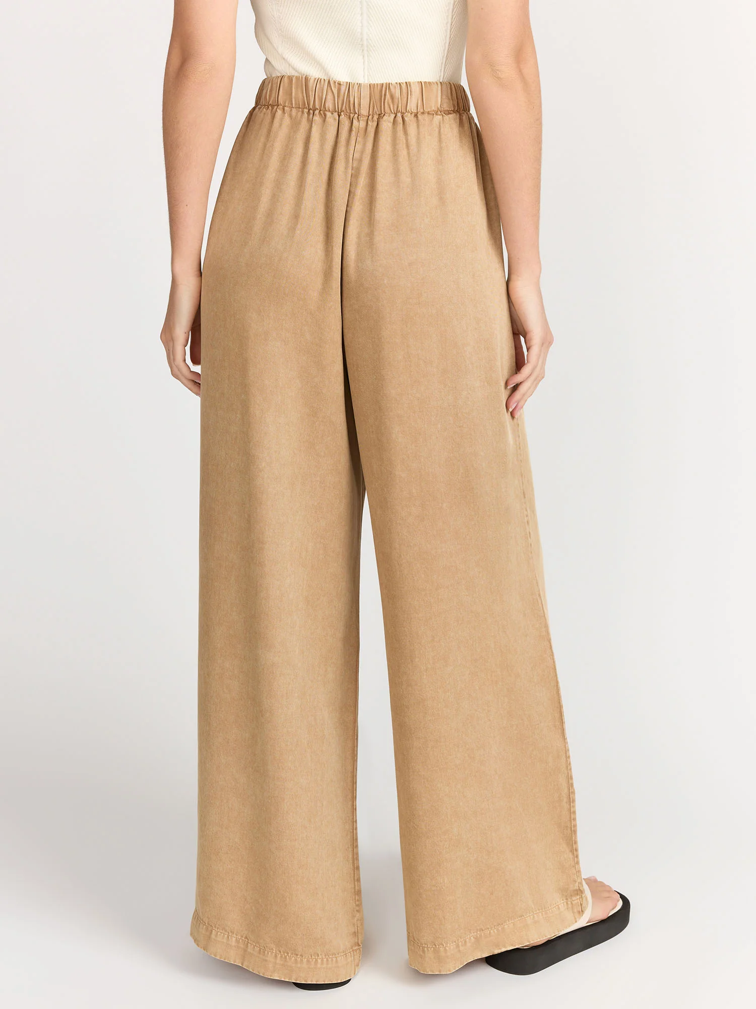 Mustard Seed Washed Tie-Waist Wide Leg Pant - Brands We Love - Image 3