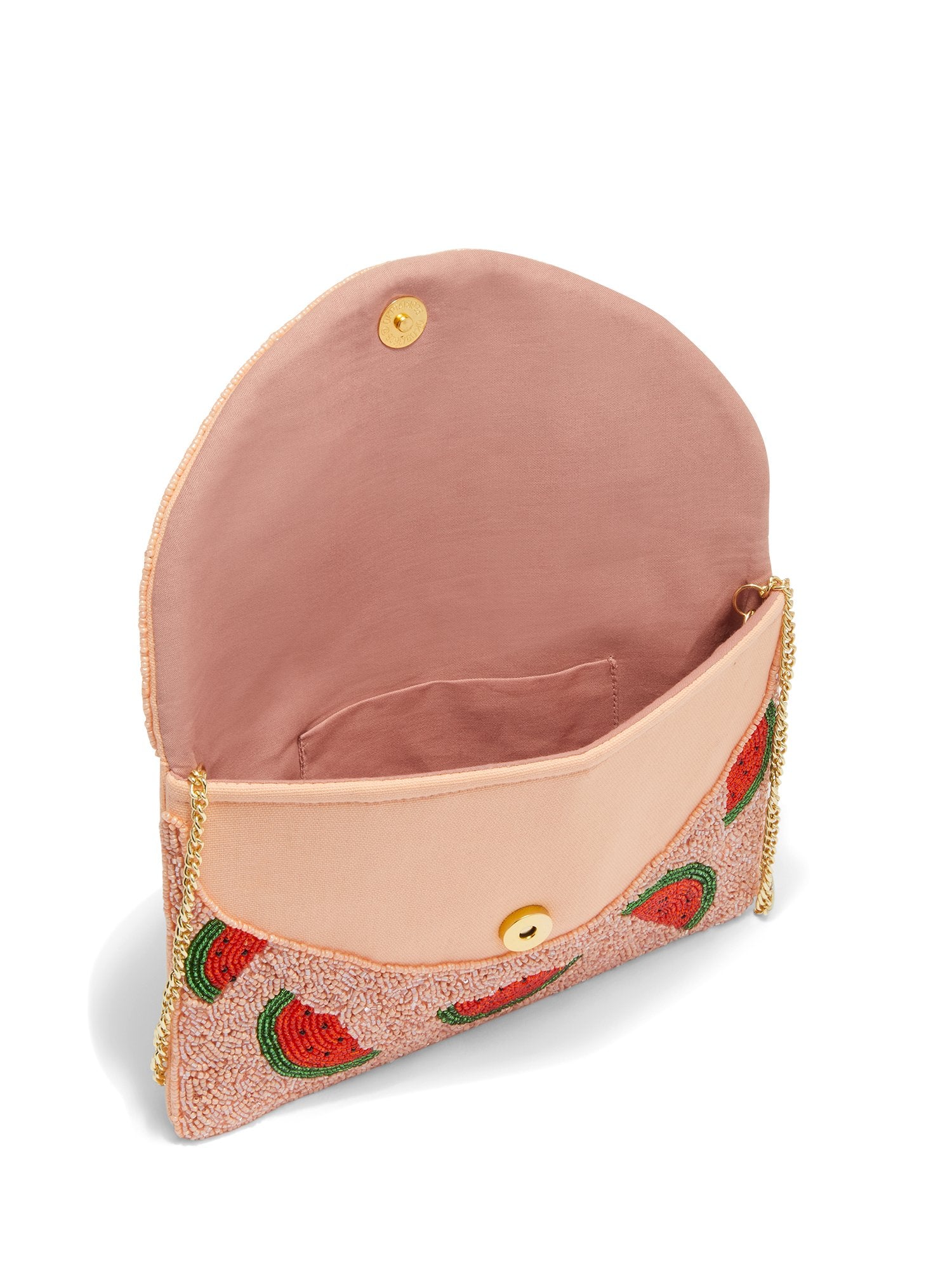 Watermelon-Beaded Clutch - Image 3