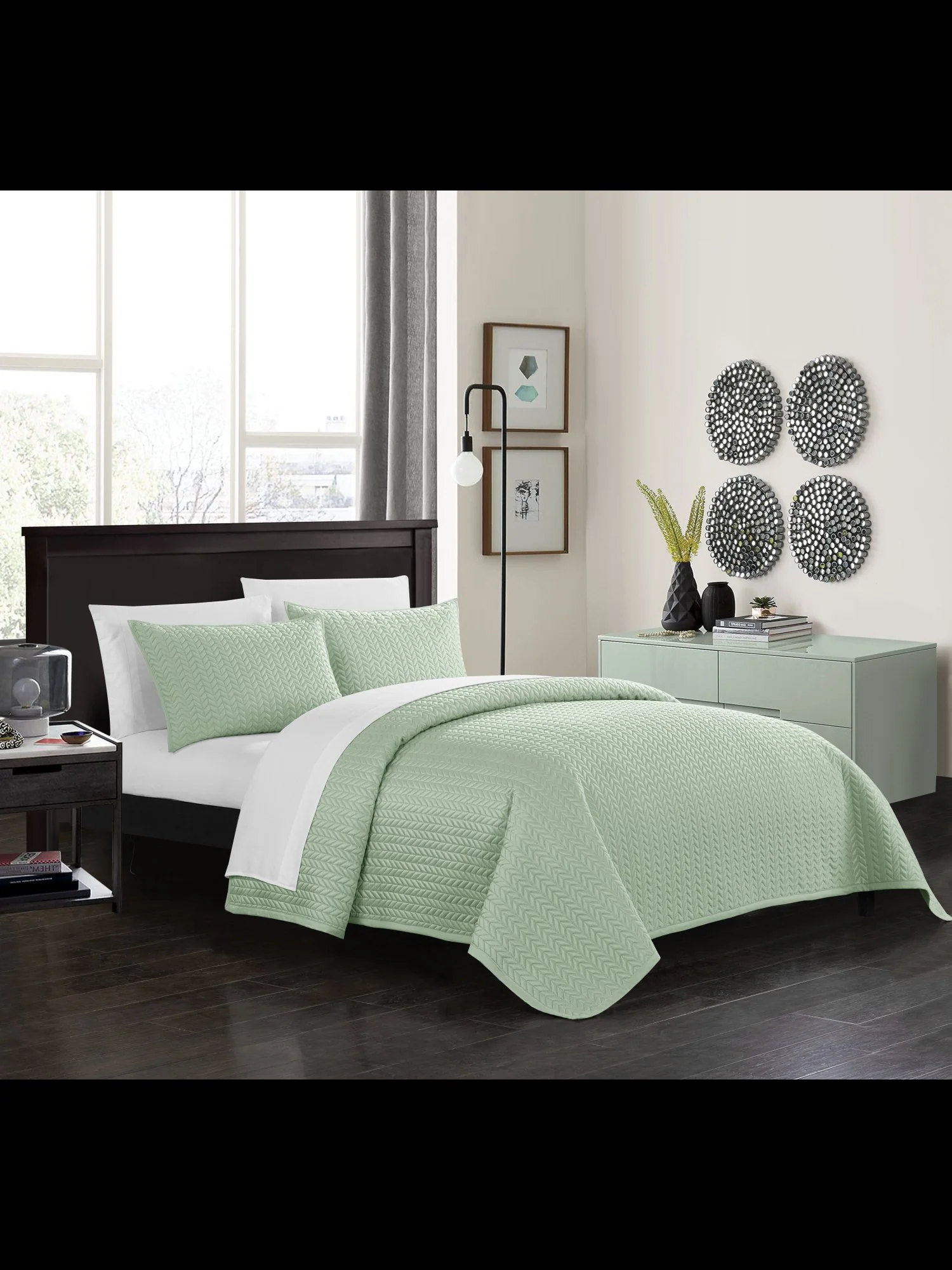 Weaverland King-Size 3-Piece Quilt Set - NY&C x Chic Home - Image 18