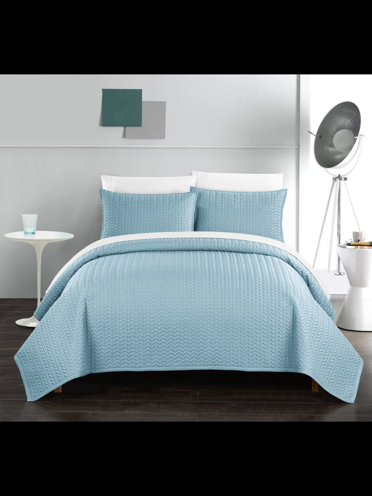 Weaverland King-Size 3-Piece Quilt Set - NY&C x Chic Home - Image 27