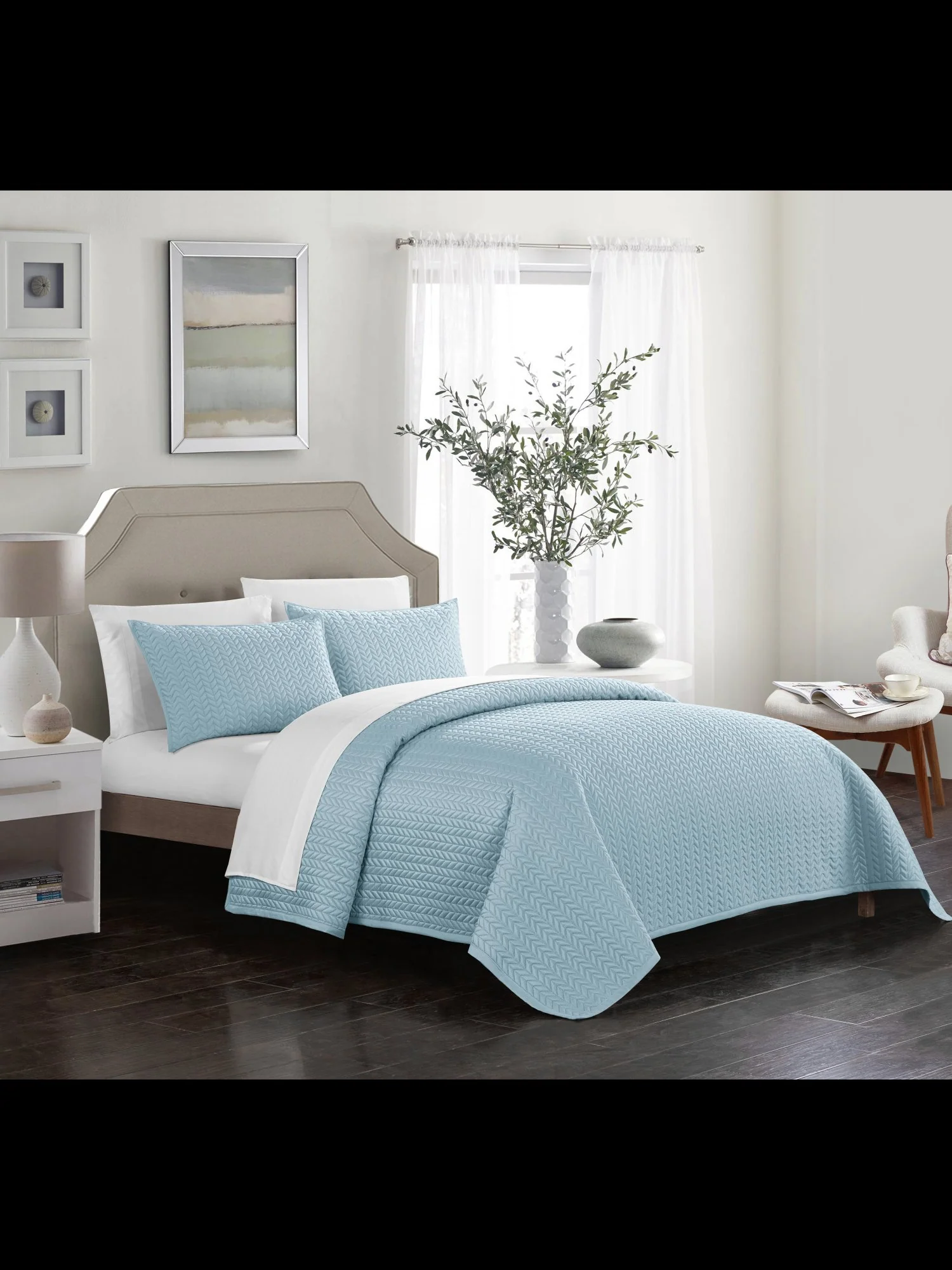 Weaverland Queen-Size 3-Piece Quilt Set - NY&C x Chic Home - Image 28
