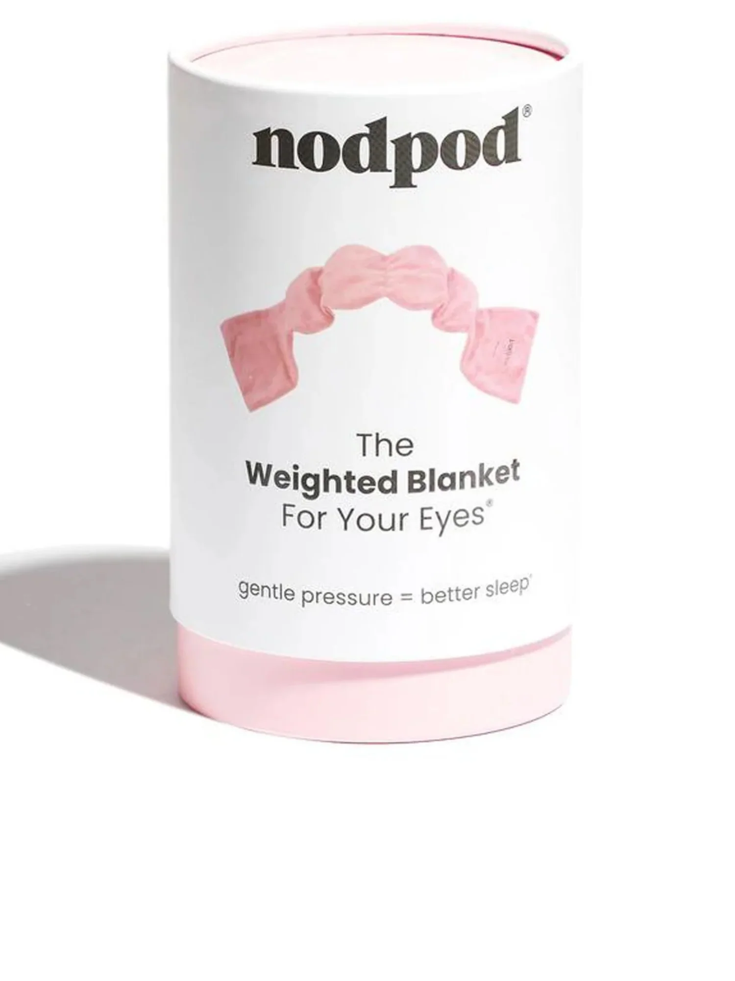 Nodpod Weighted Sleep Mask, Blush - Brands We Love