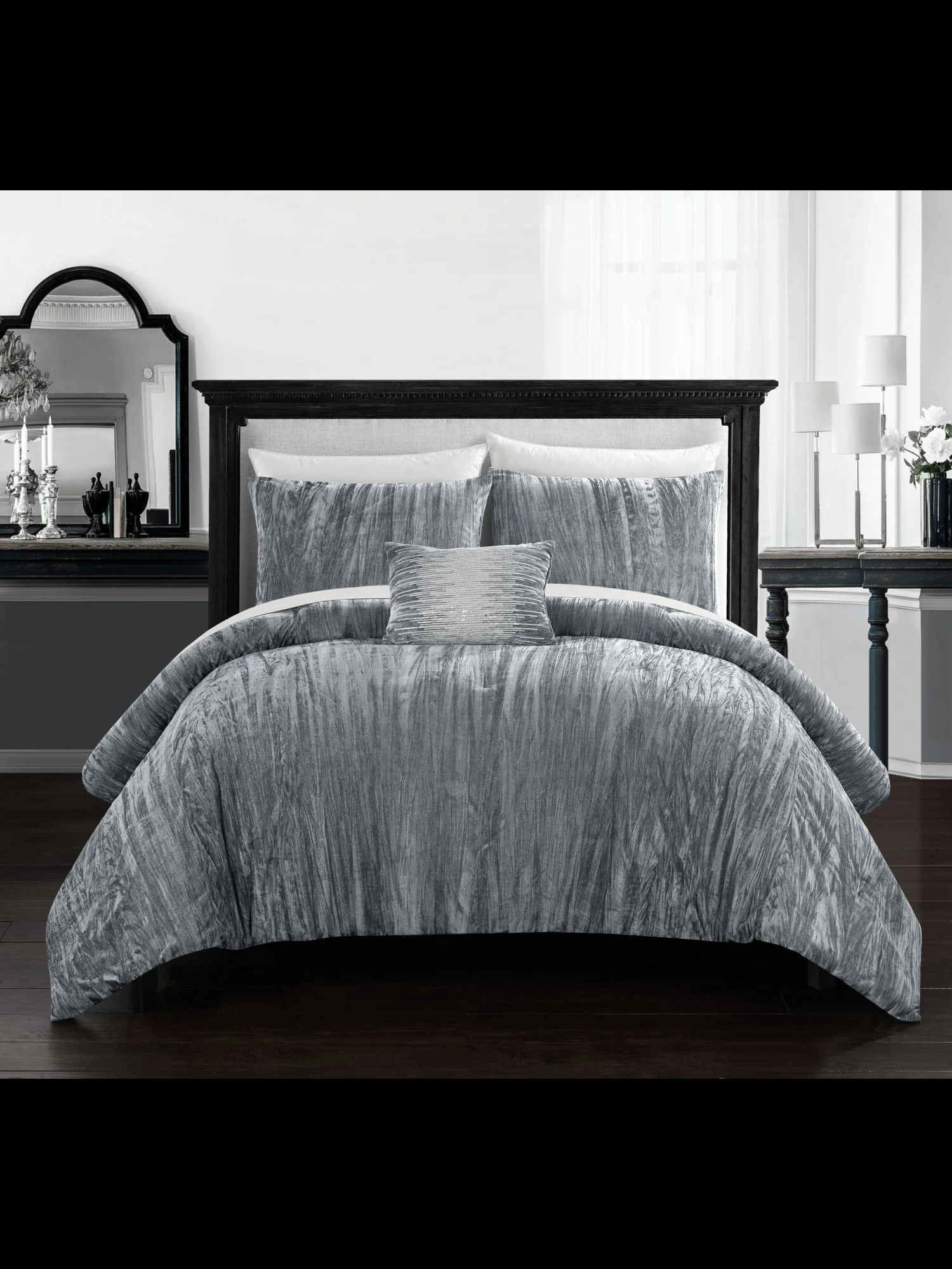 Westmont King-Size 4-Piece Comforter Set - NY&C x Chic Home - Image 11