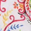 White Multicolor-Print Hi-Lo Blouse - Image 4