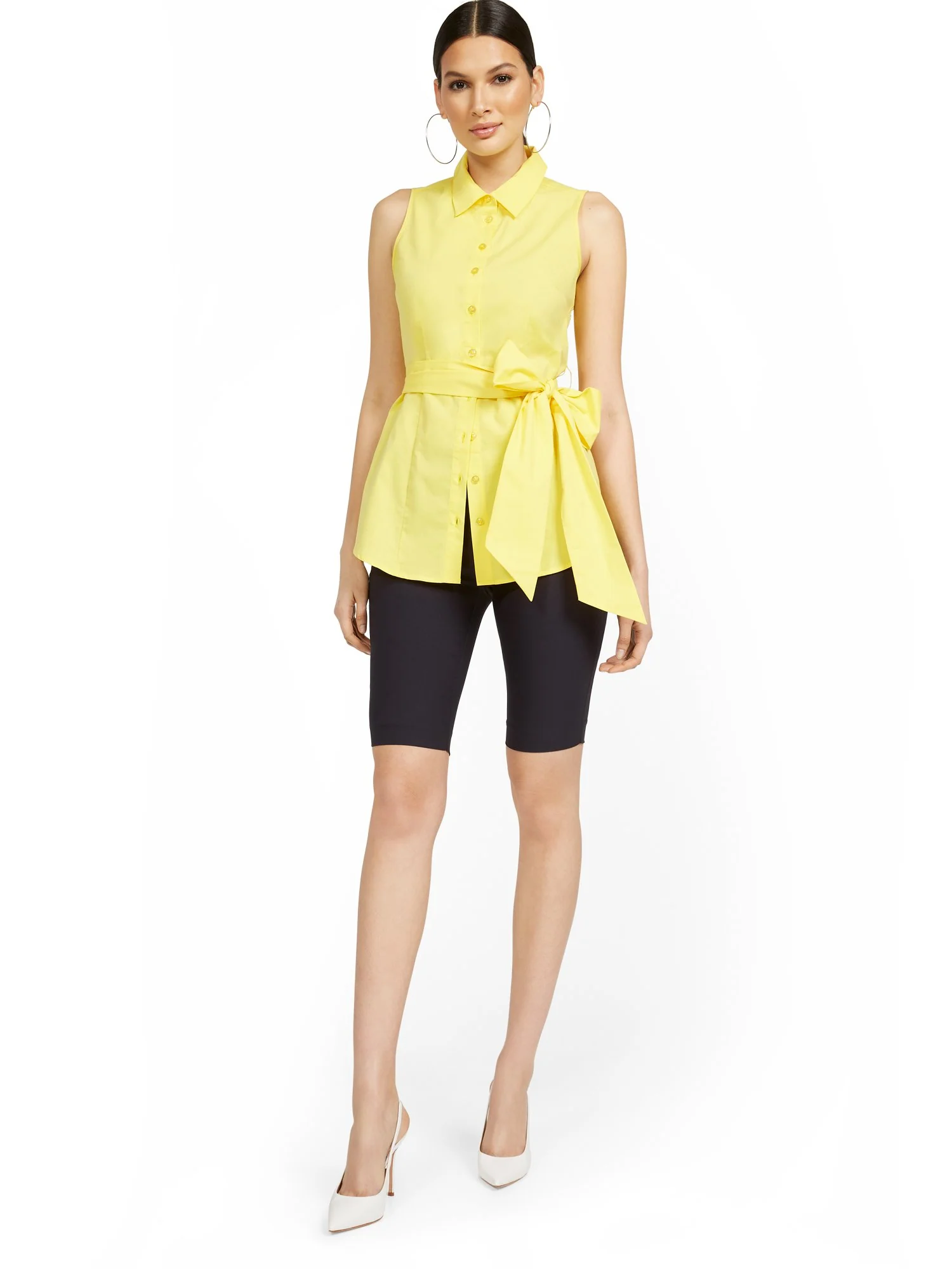 Whitney High-Waisted Pull-On 11-Inch Short - Image 23