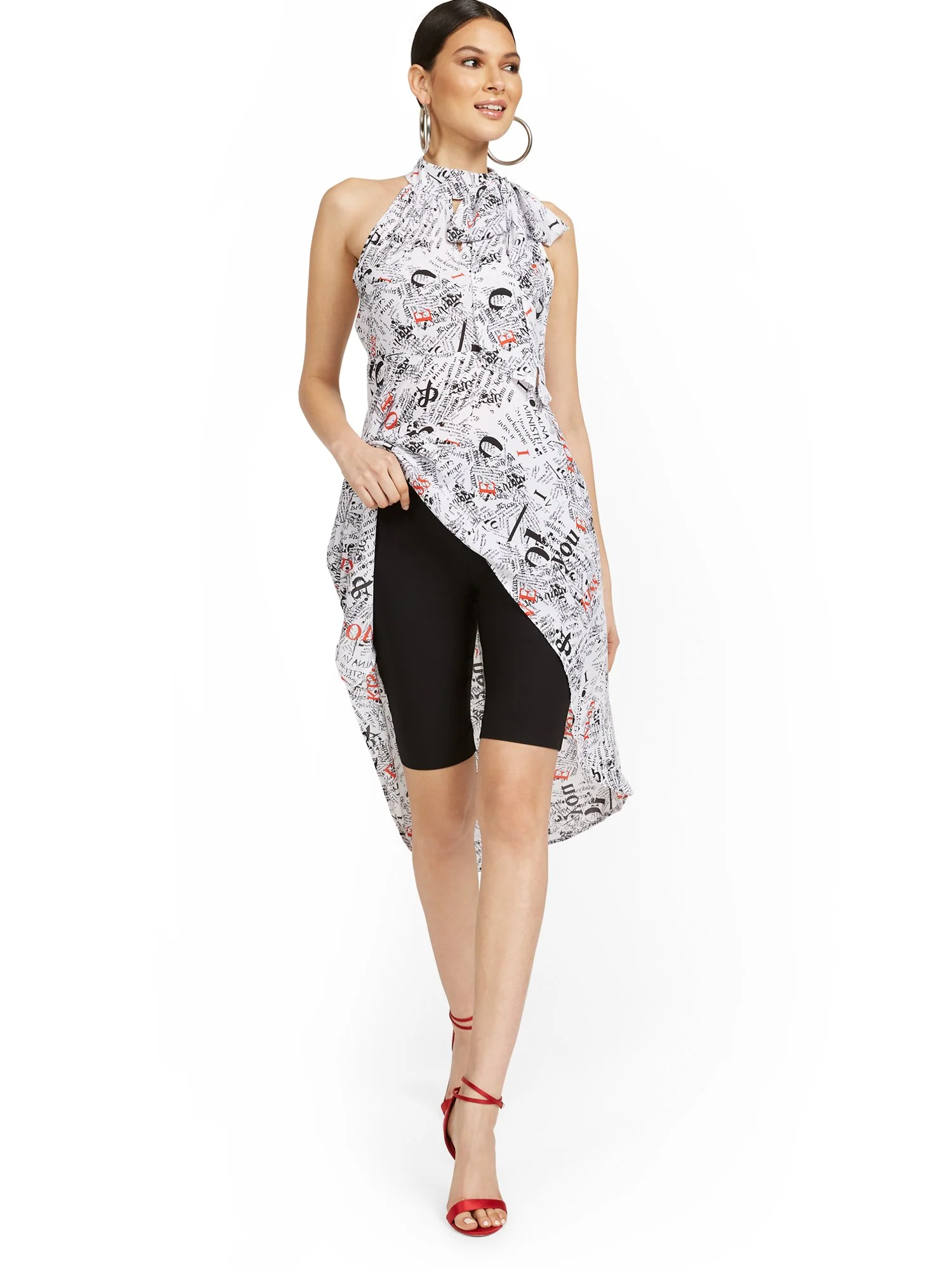 Whitney High-Waisted Pull-On 11-Inch Short - Image 4