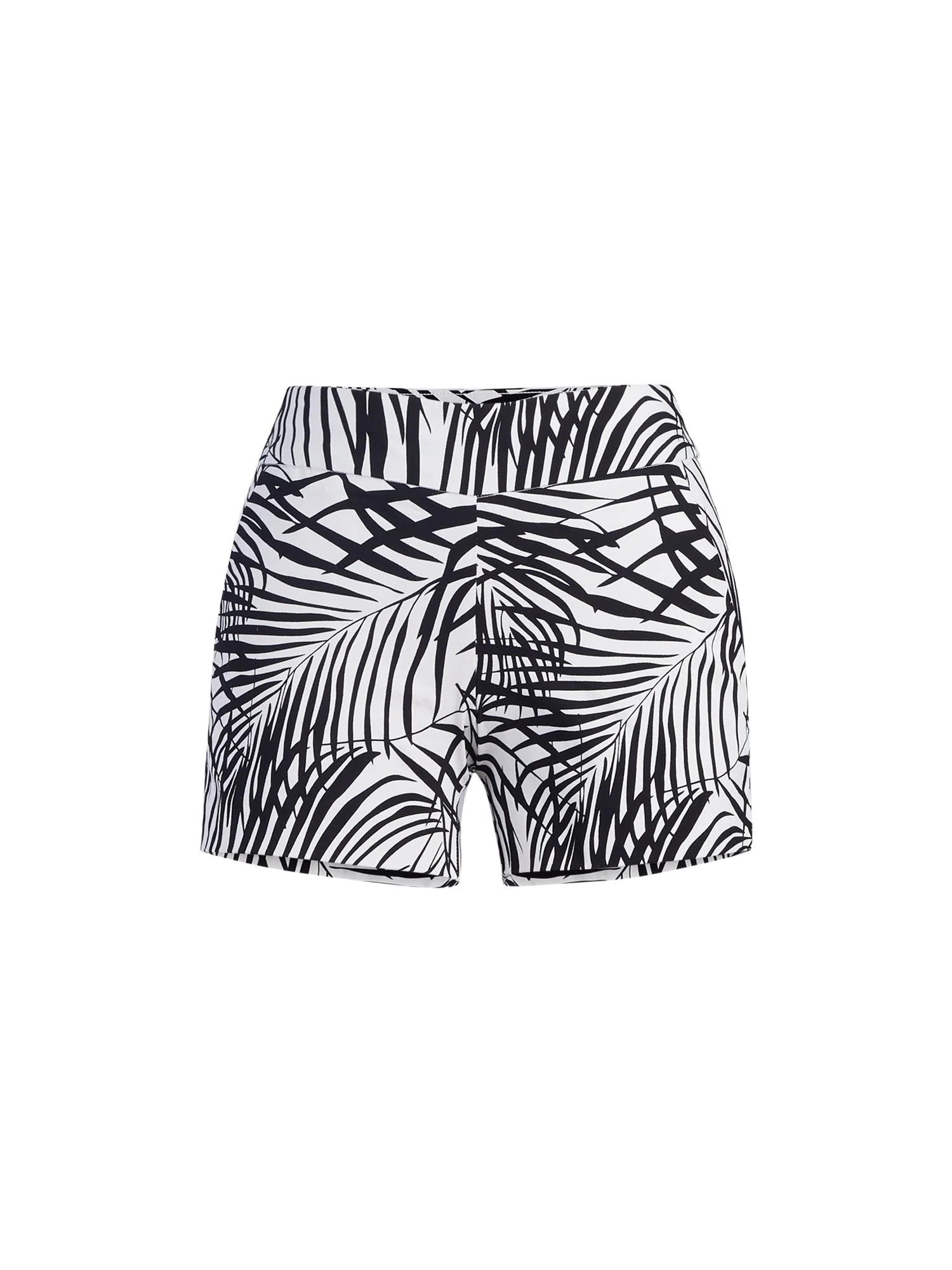 Whitney High-Waisted Pull-On 4-Inch Short