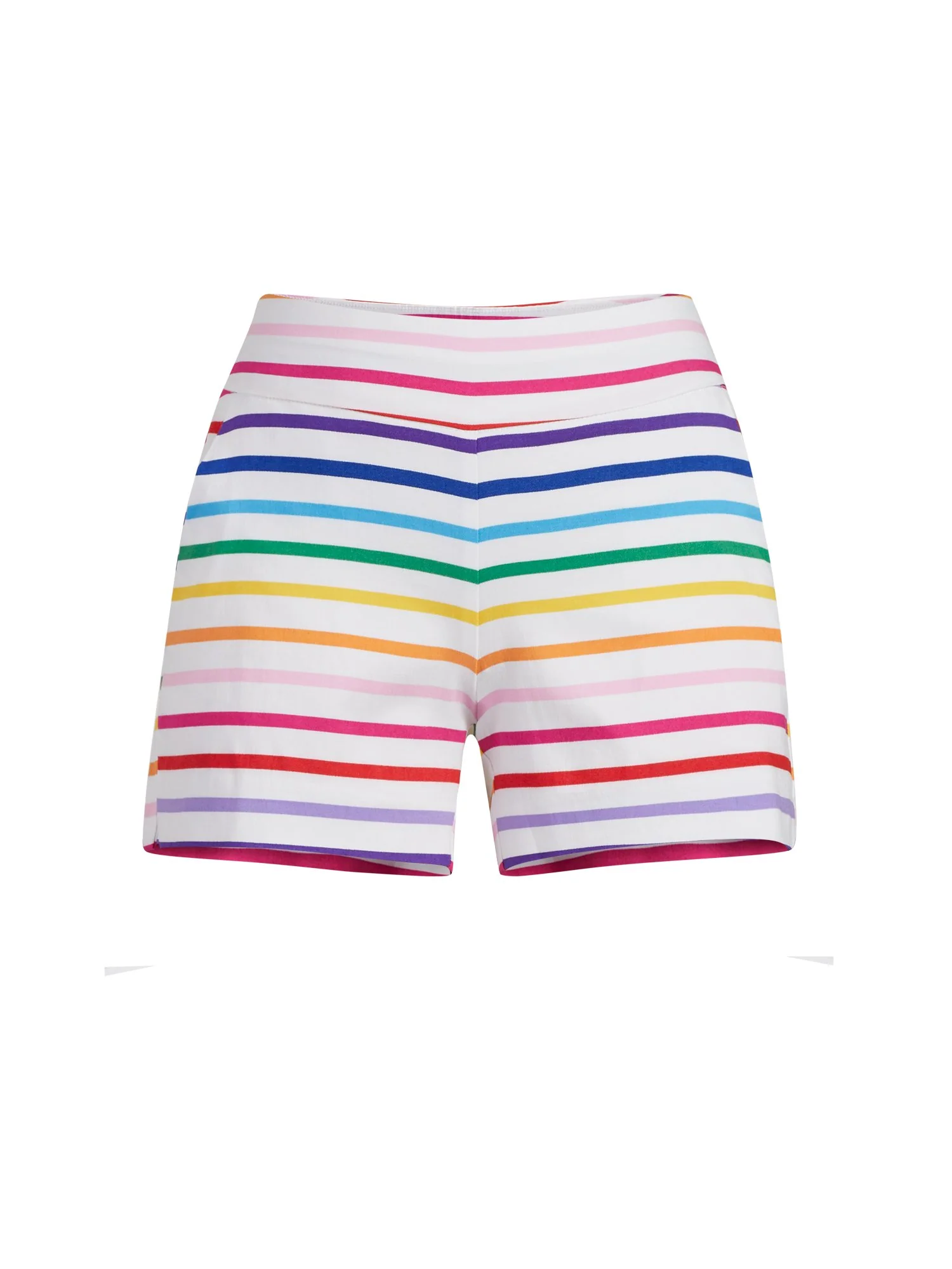 Whitney High-Waisted Pull-On 4-Inch Short