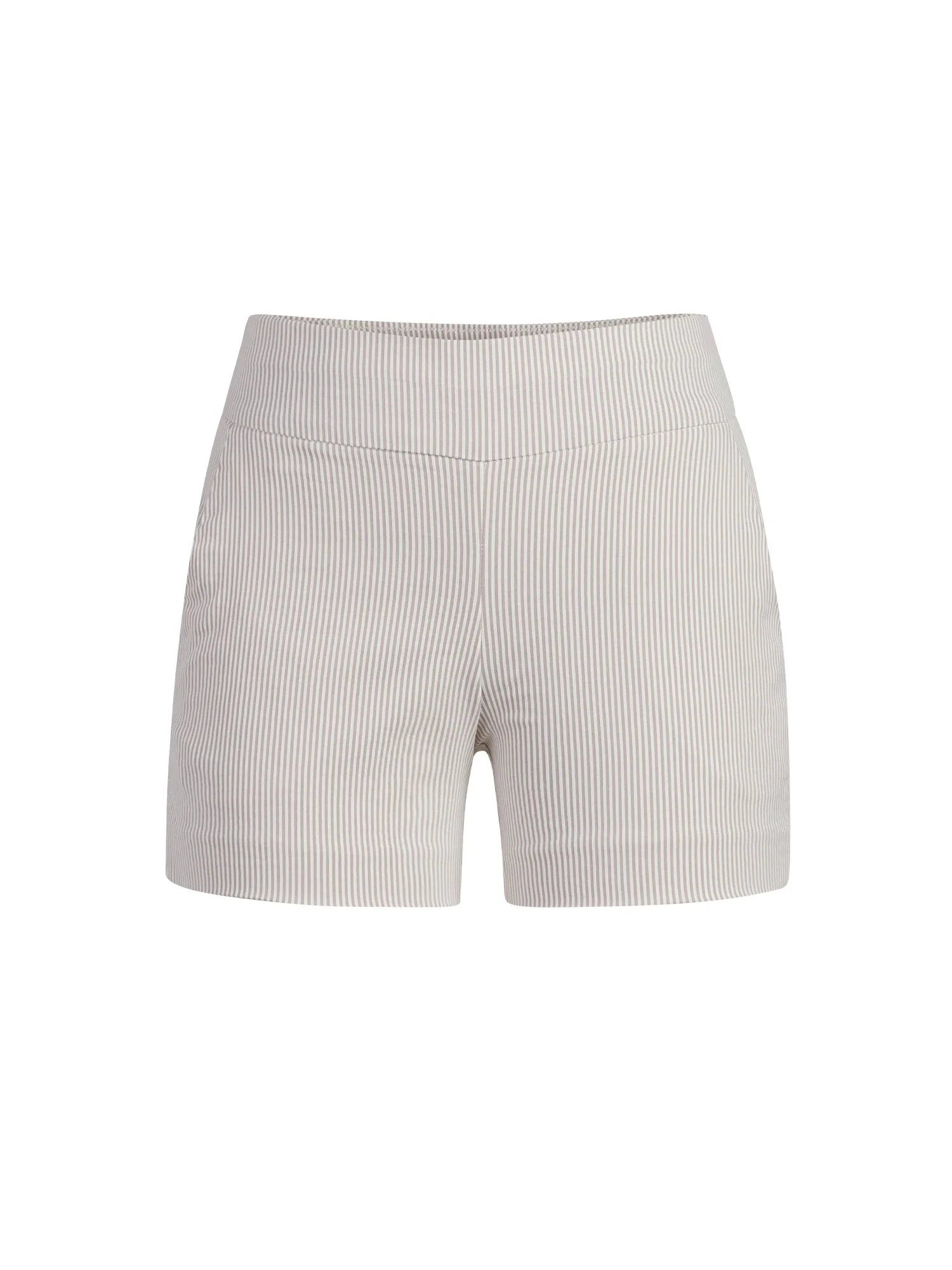 Whitney High-Waisted Pull-On 4-Inch Short
