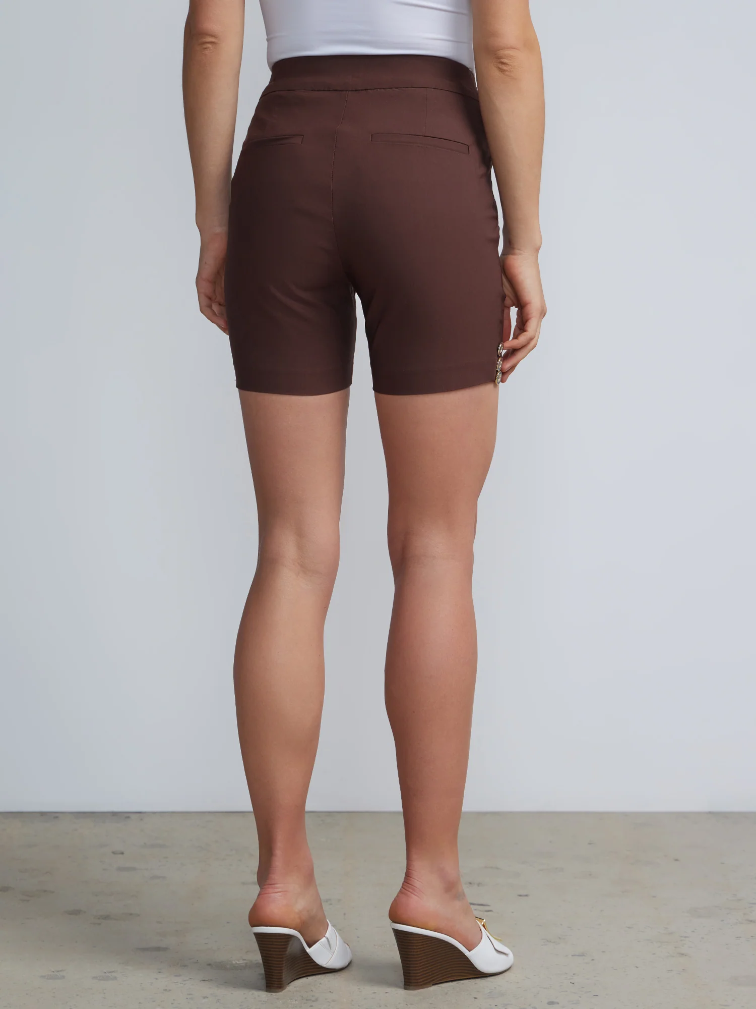 Whitney High-Waisted Pull-On 6-Inch Short - Image 10