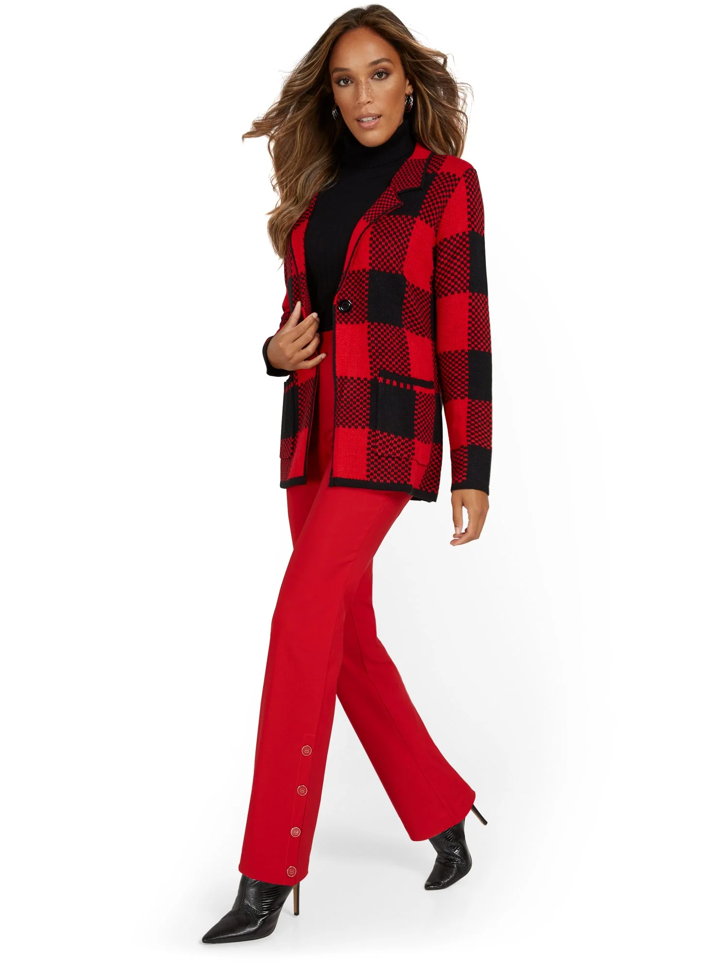 Whitney High-Waisted Pull-On Barely Bootcut Pant - Image 17