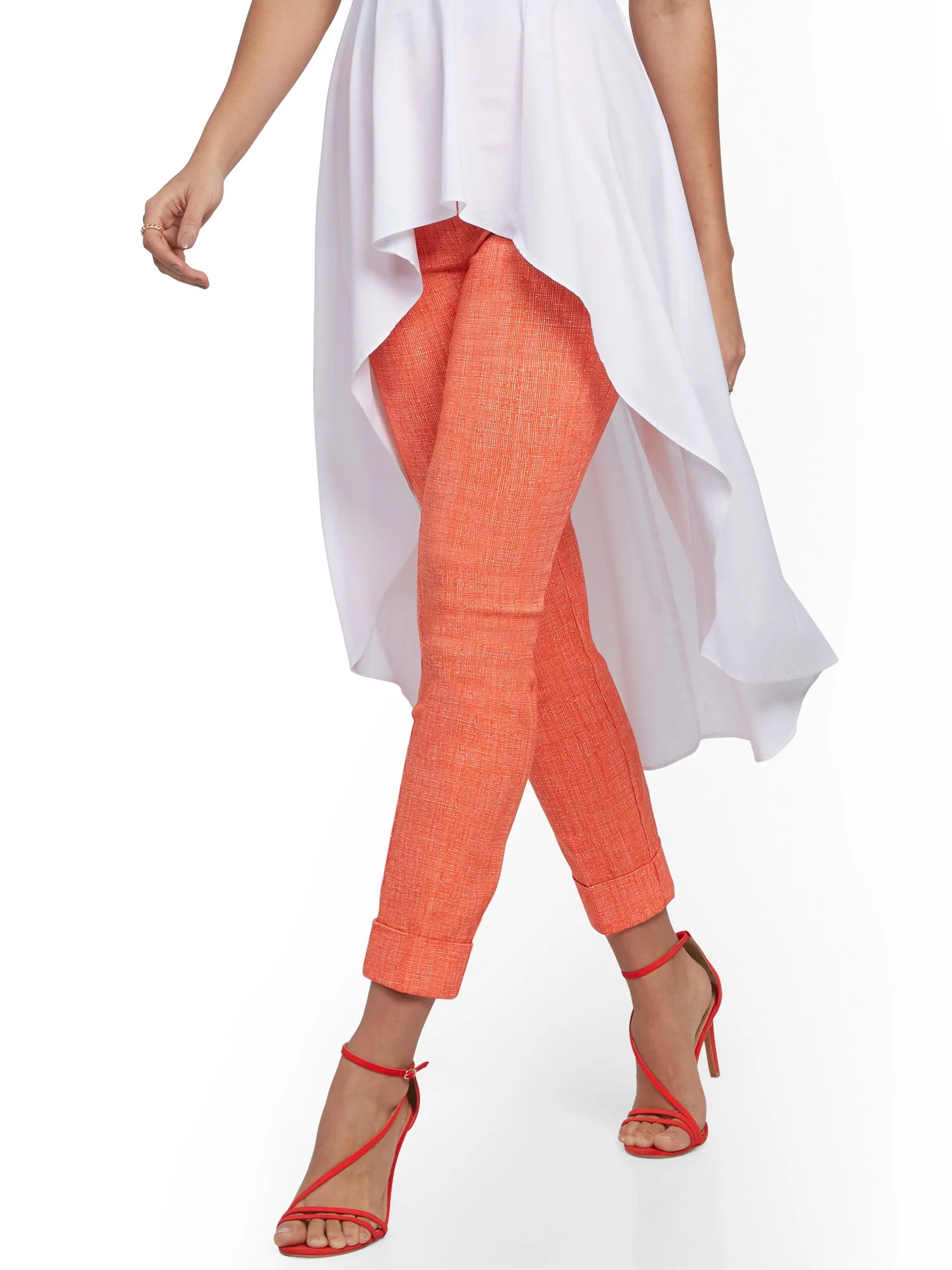 Whitney High-Waisted Pull-On Capri Pant - Image 11