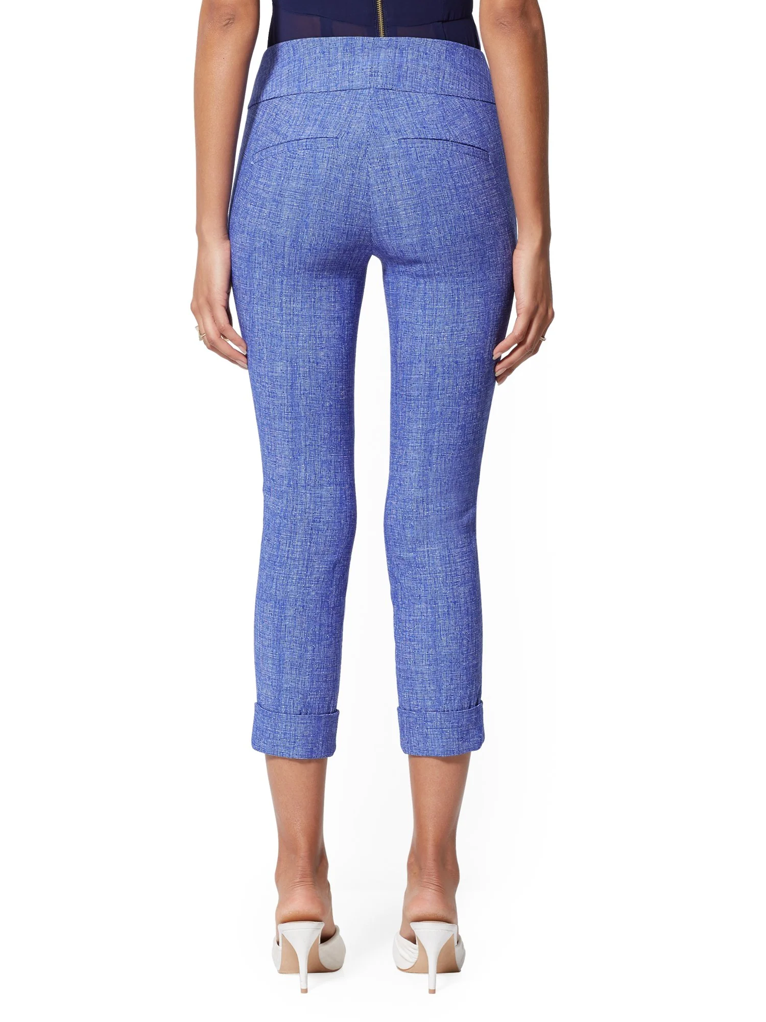 Whitney High-Waisted Pull-On Capri Pant - Image 3