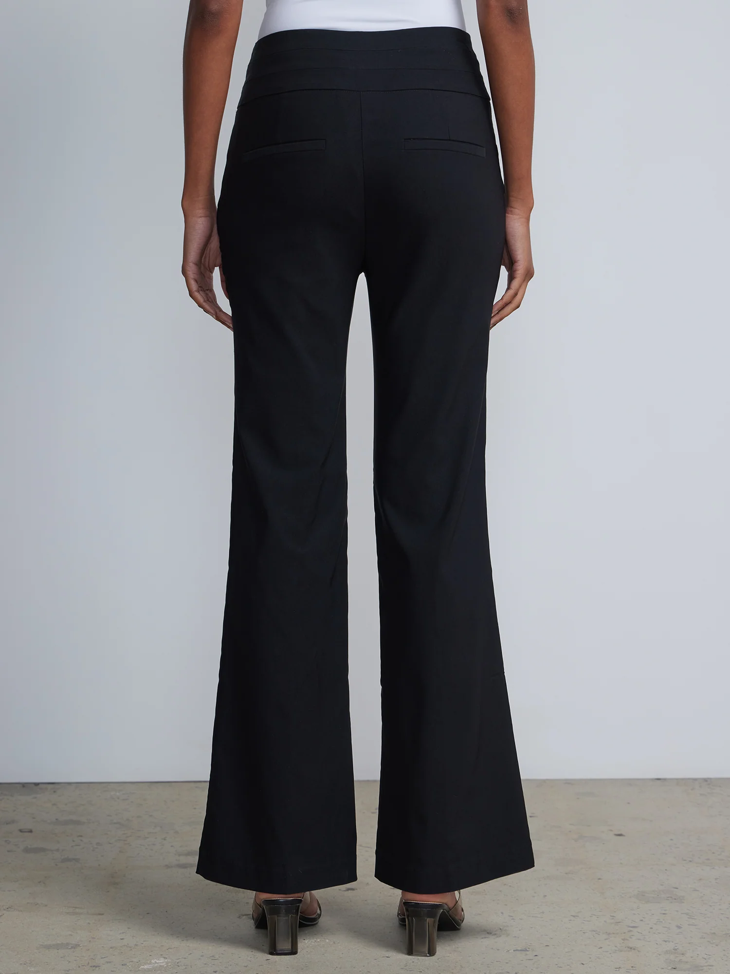 Whitney High-Waisted Pull-On Flare Pant - Image 4