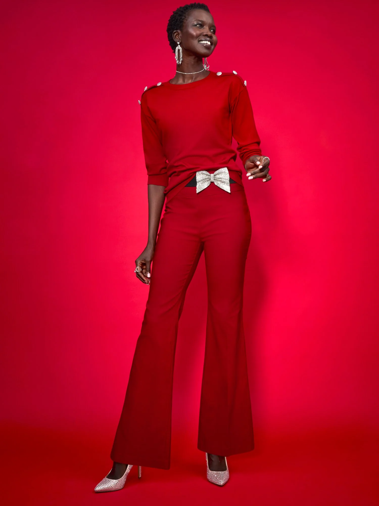 Whitney High-Waisted Pull-On Flare Pant - Image 9