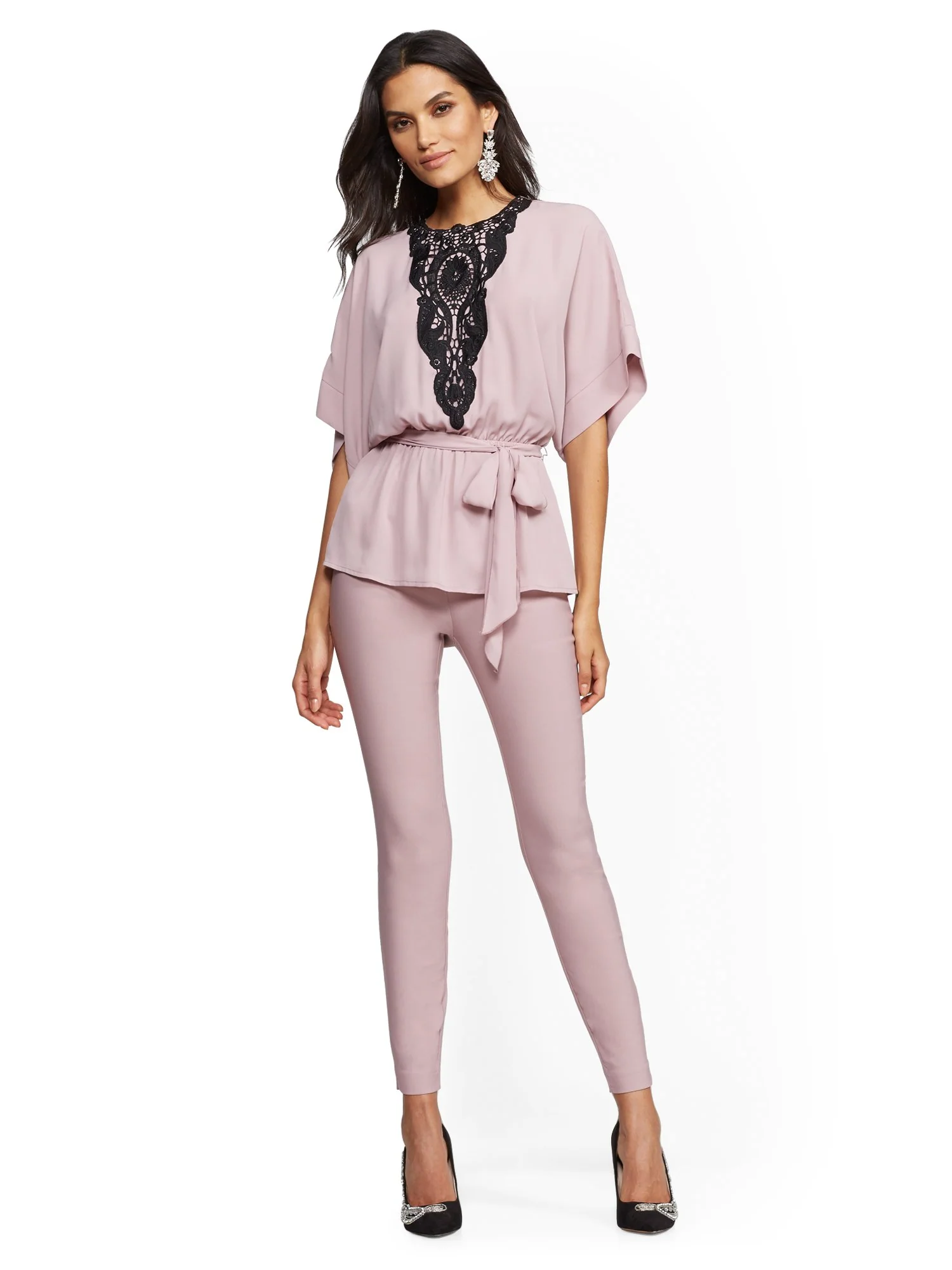 Whitney High-Waisted Pull-On Slim-Leg Pant - Image 39