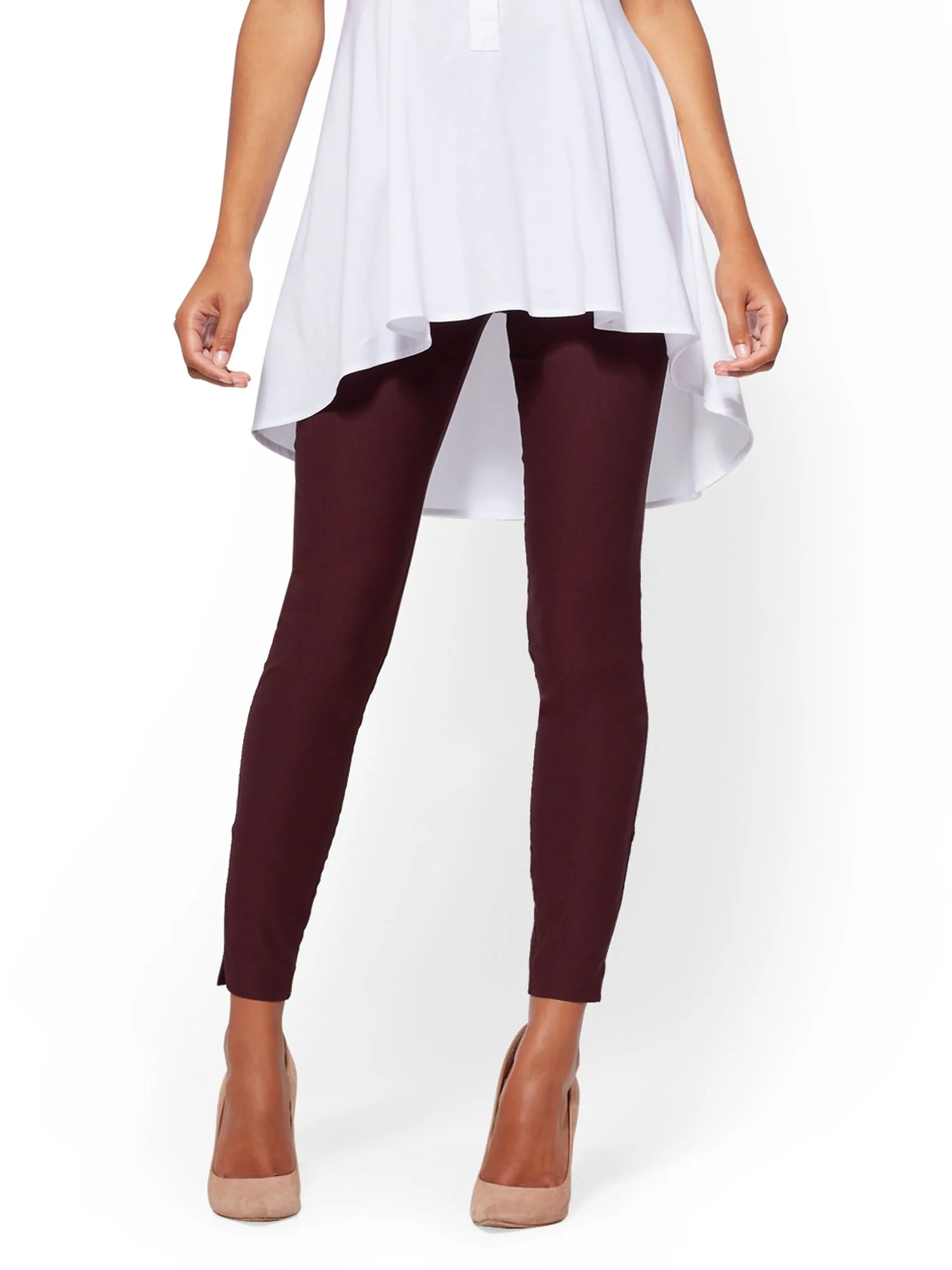 Whitney High-Waisted Pull-On Slim-Leg Pant - Image 54