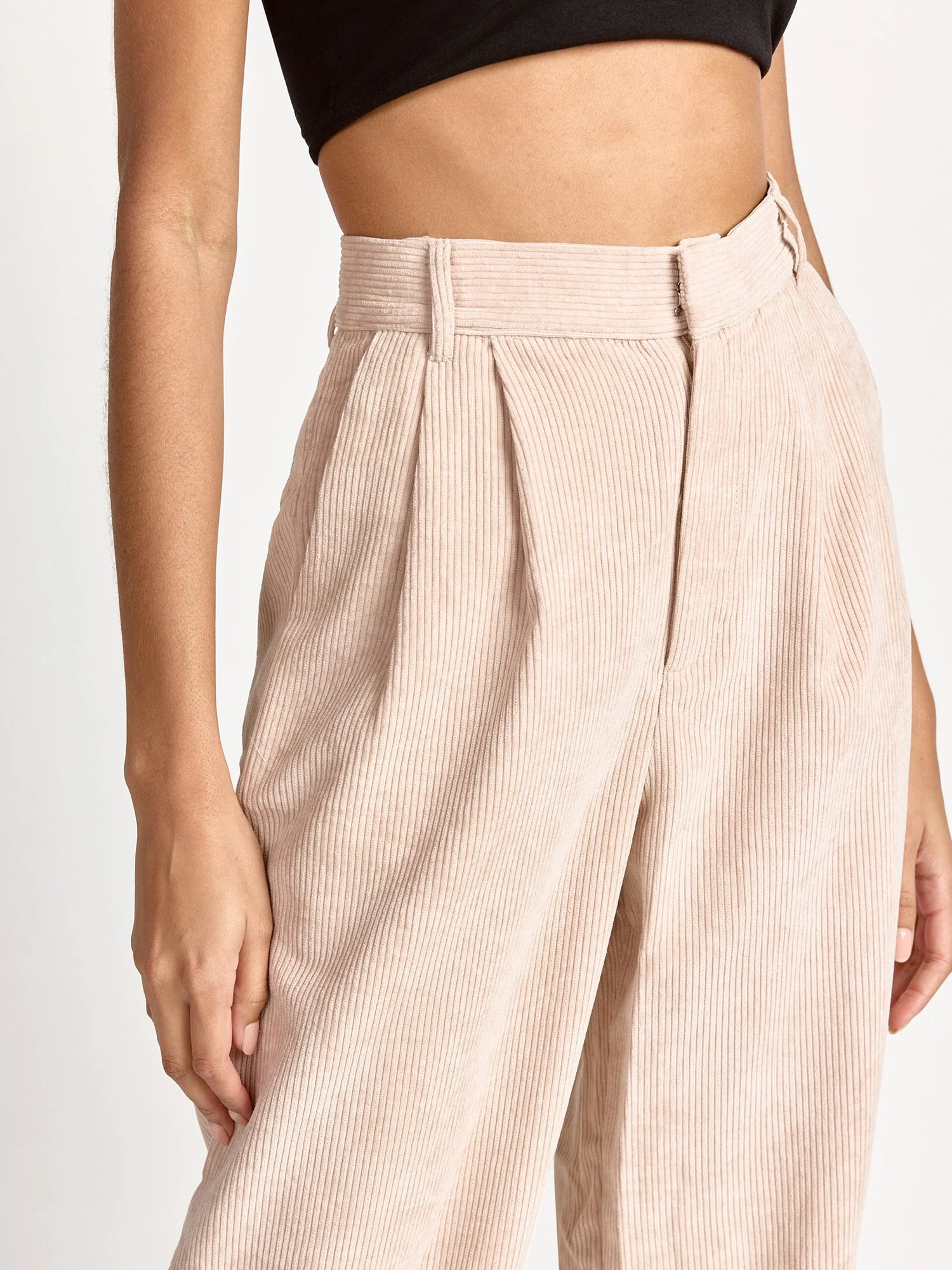 Emory Park Wide Leg Corduroy Trouser - Brands We Love - Image 4