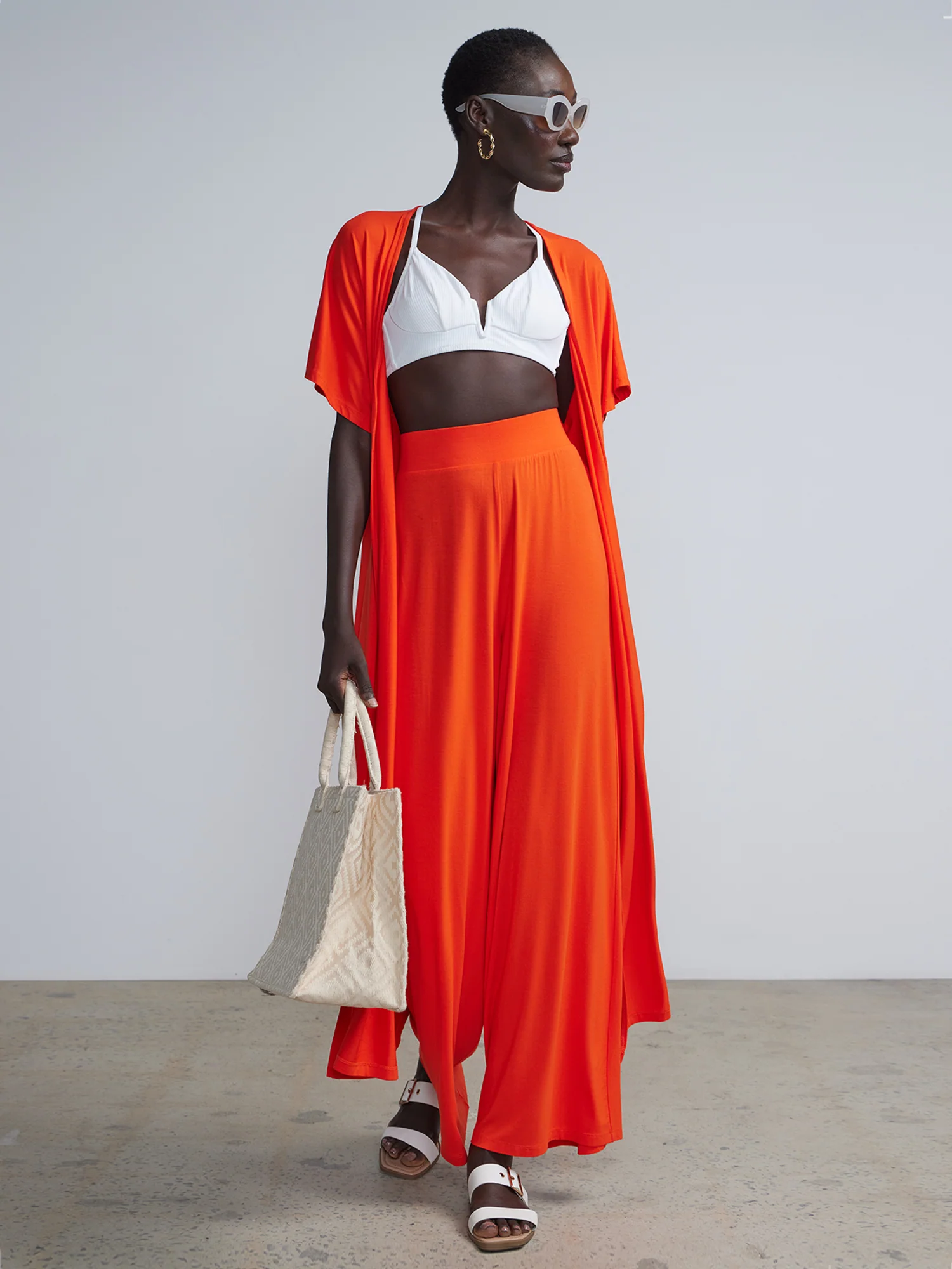 Wide Leg Palazzo Pants - Image 10