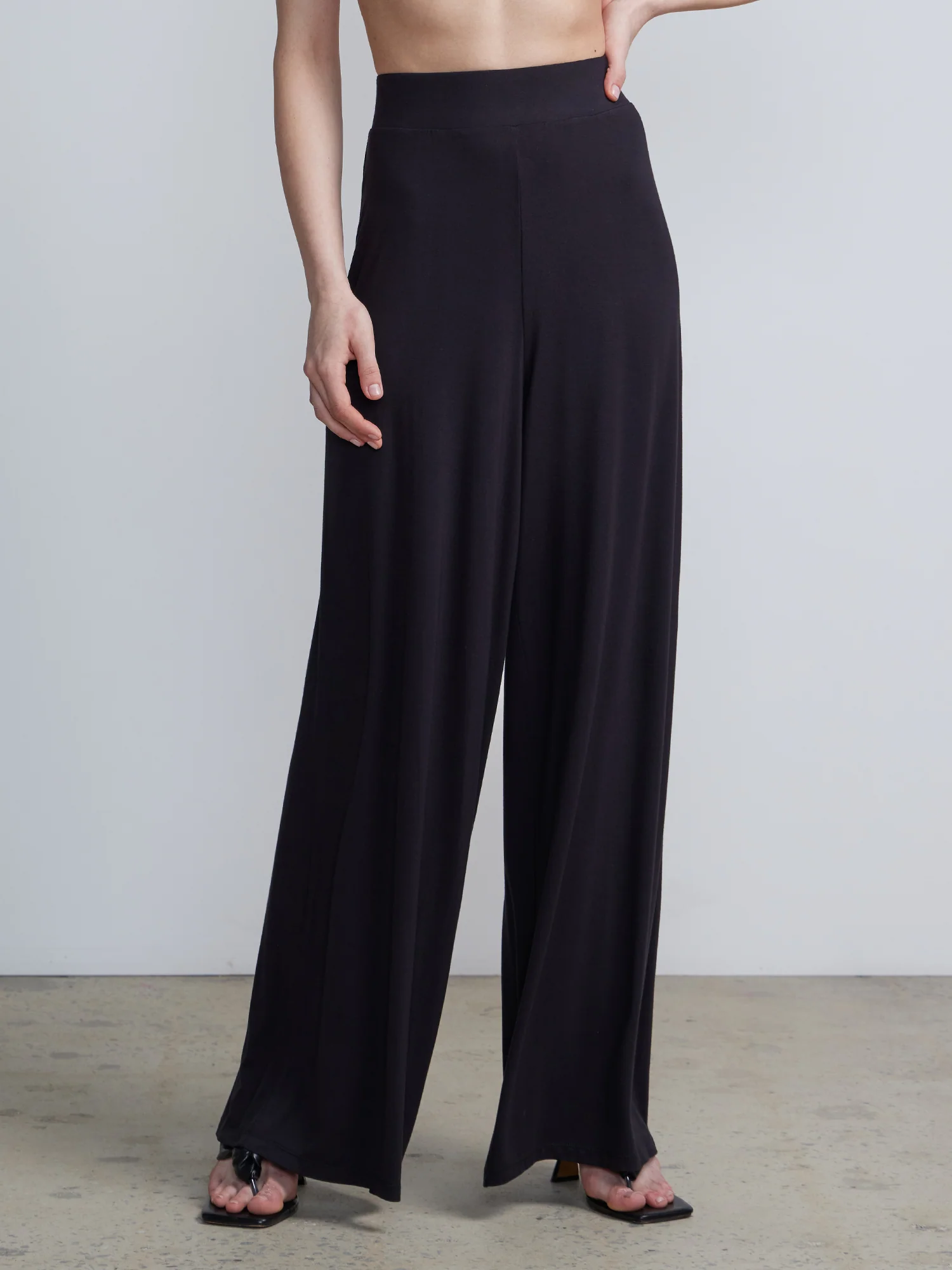 Wide Leg Palazzo Pants - Image 4