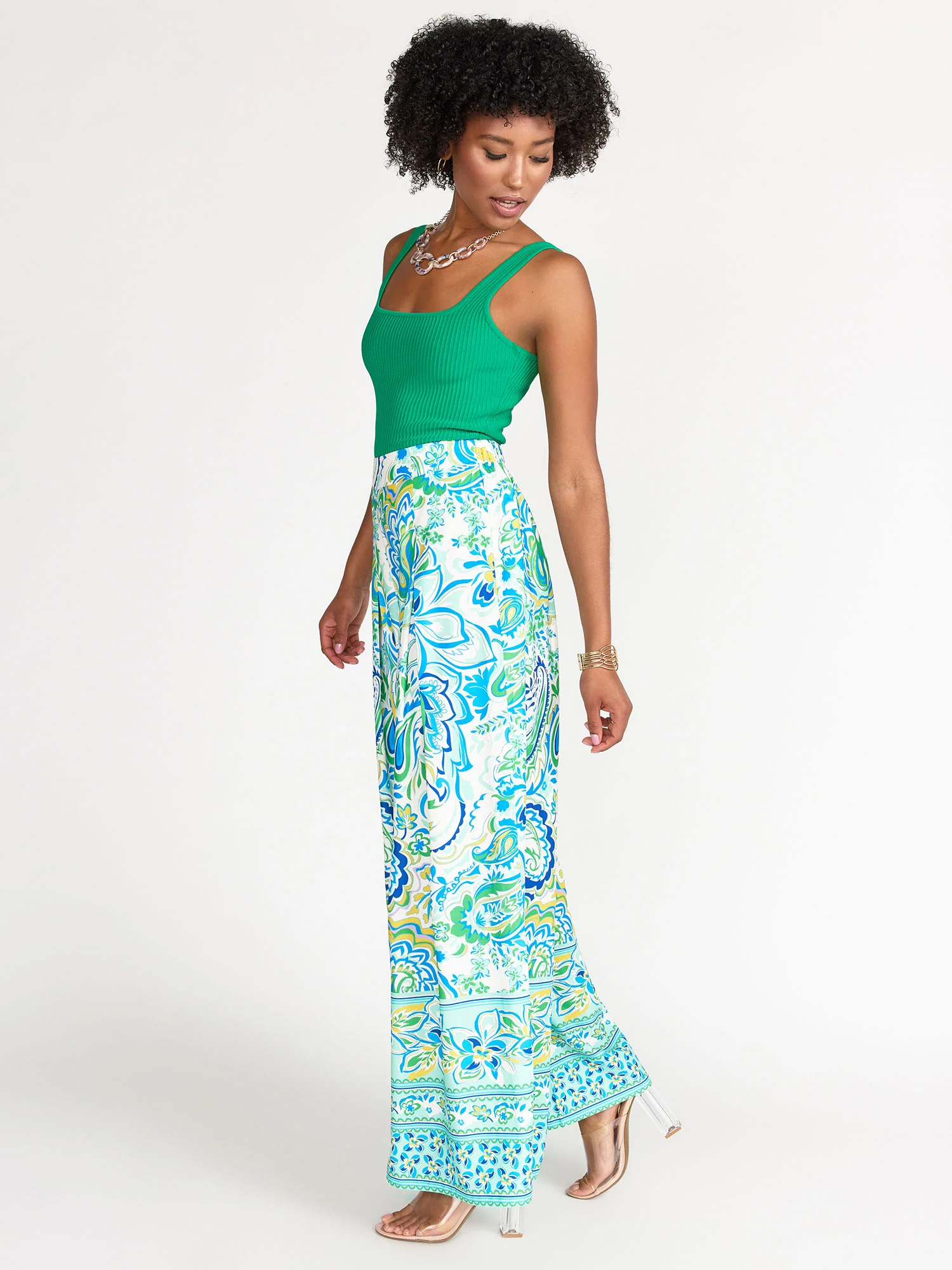Flying Tomato Wide Leg Printed Pants - Brands We Love - Image 4
