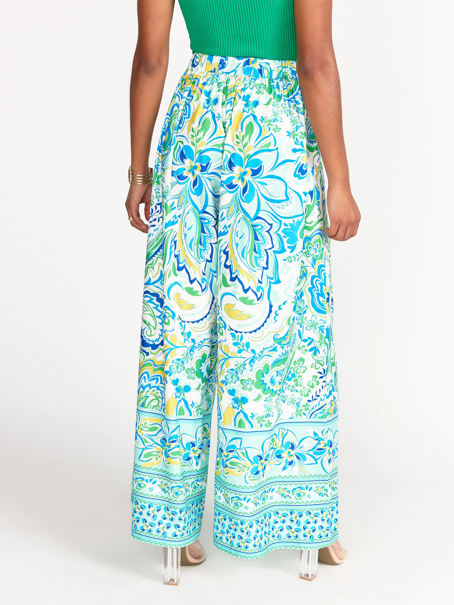 Flying Tomato Wide Leg Printed Pants - Brands We Love - Image 5
