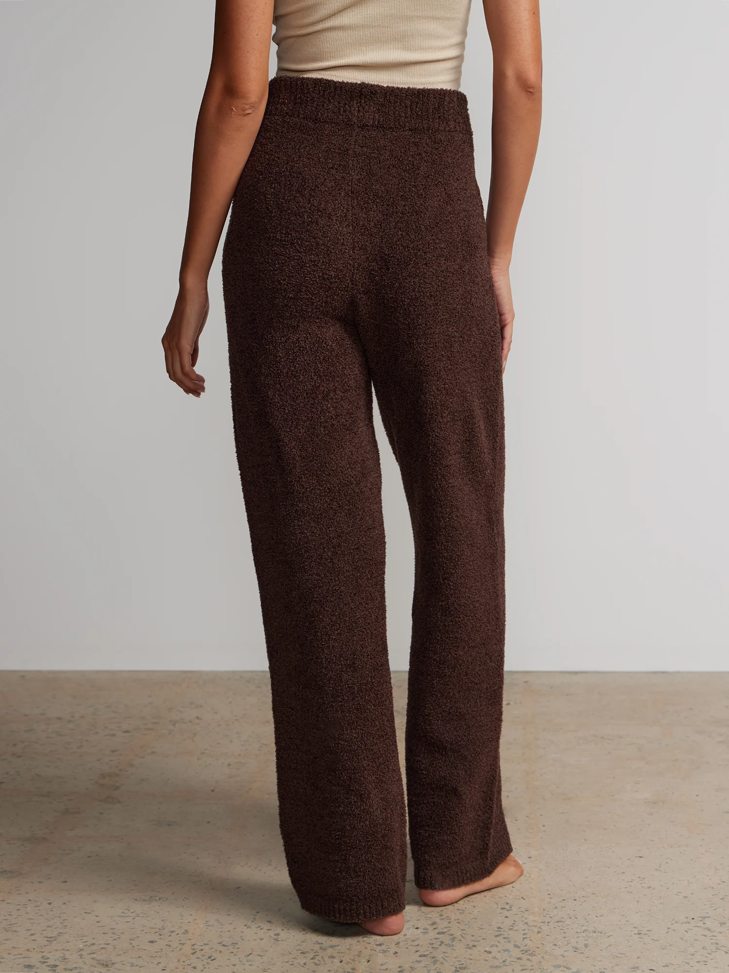 Wide Leg Teddy Pant - Image 3