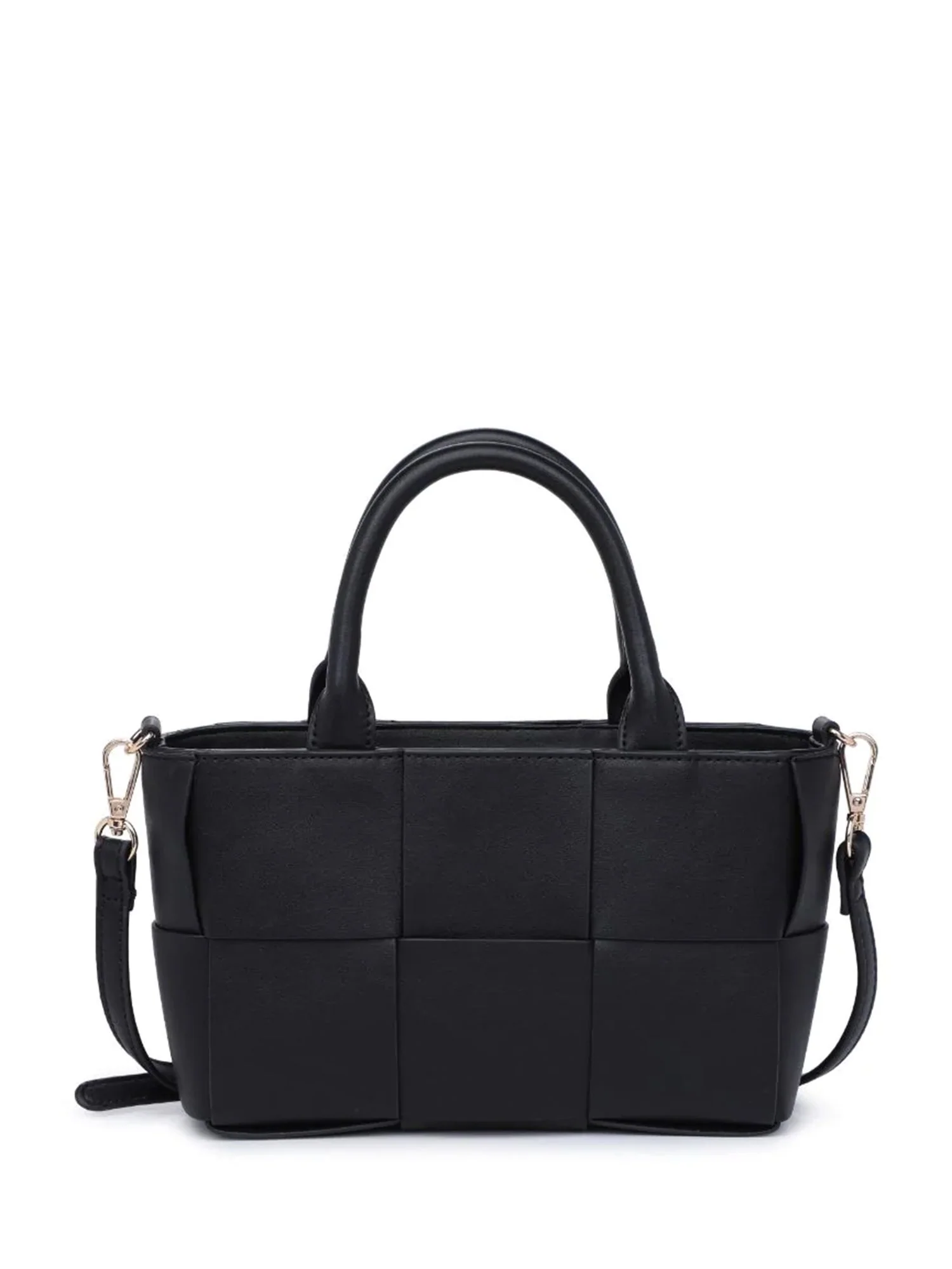 Urban Expressions Wide Woven Top-Handle Bag - Brands We Love - Image 3