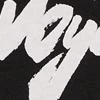 Word Graffiti V-Neck Perfect Tee - Image 3