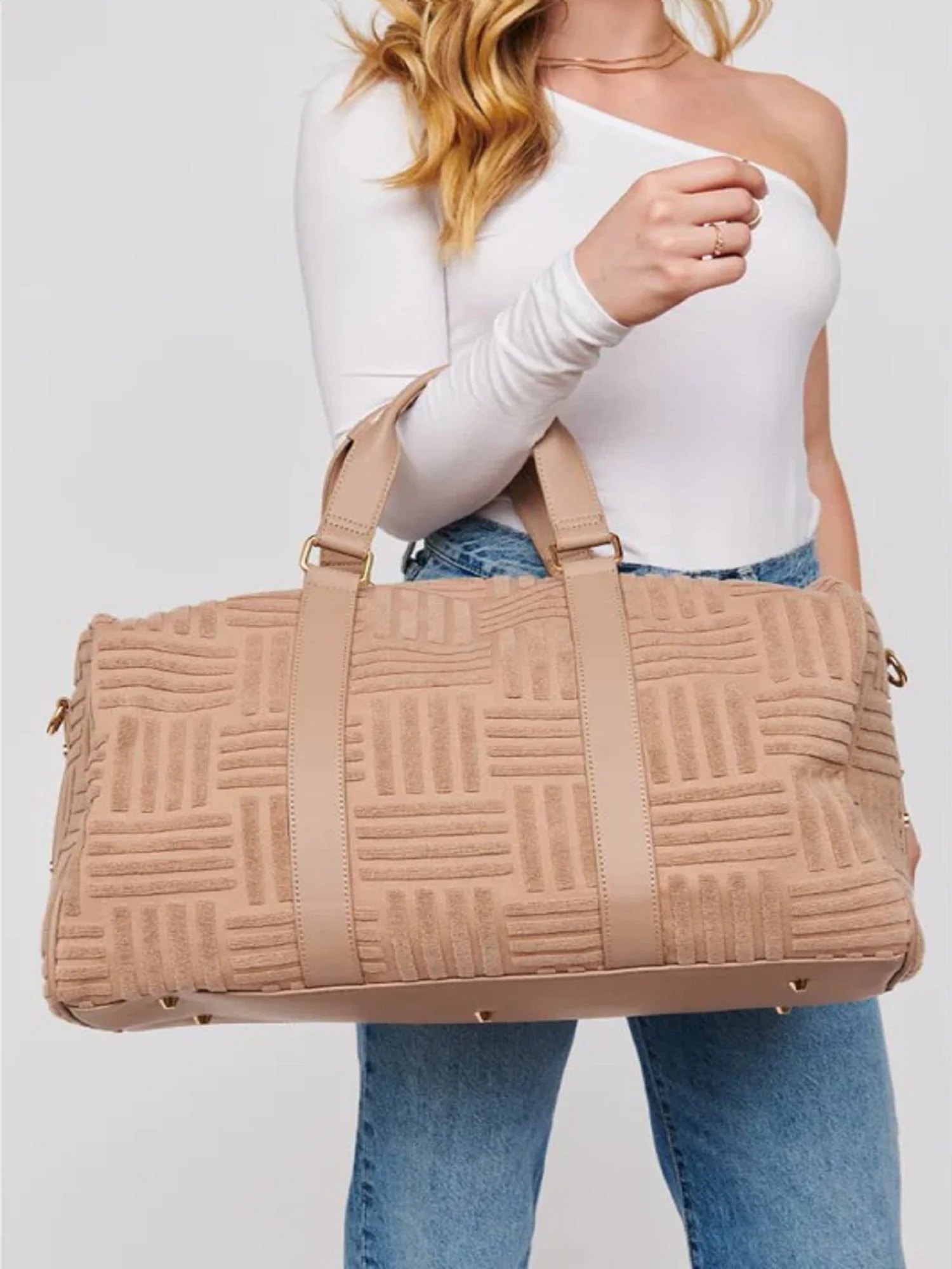 Urban Expressions Woven Aztec Weekender Bag - Brands We Love - Image 2