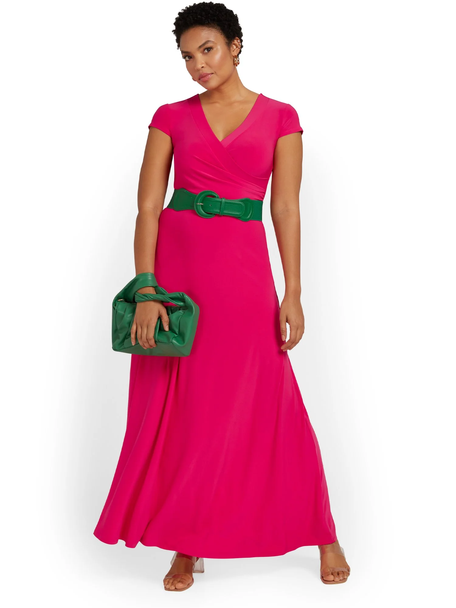 Wrap Maxi Dress - Image 12