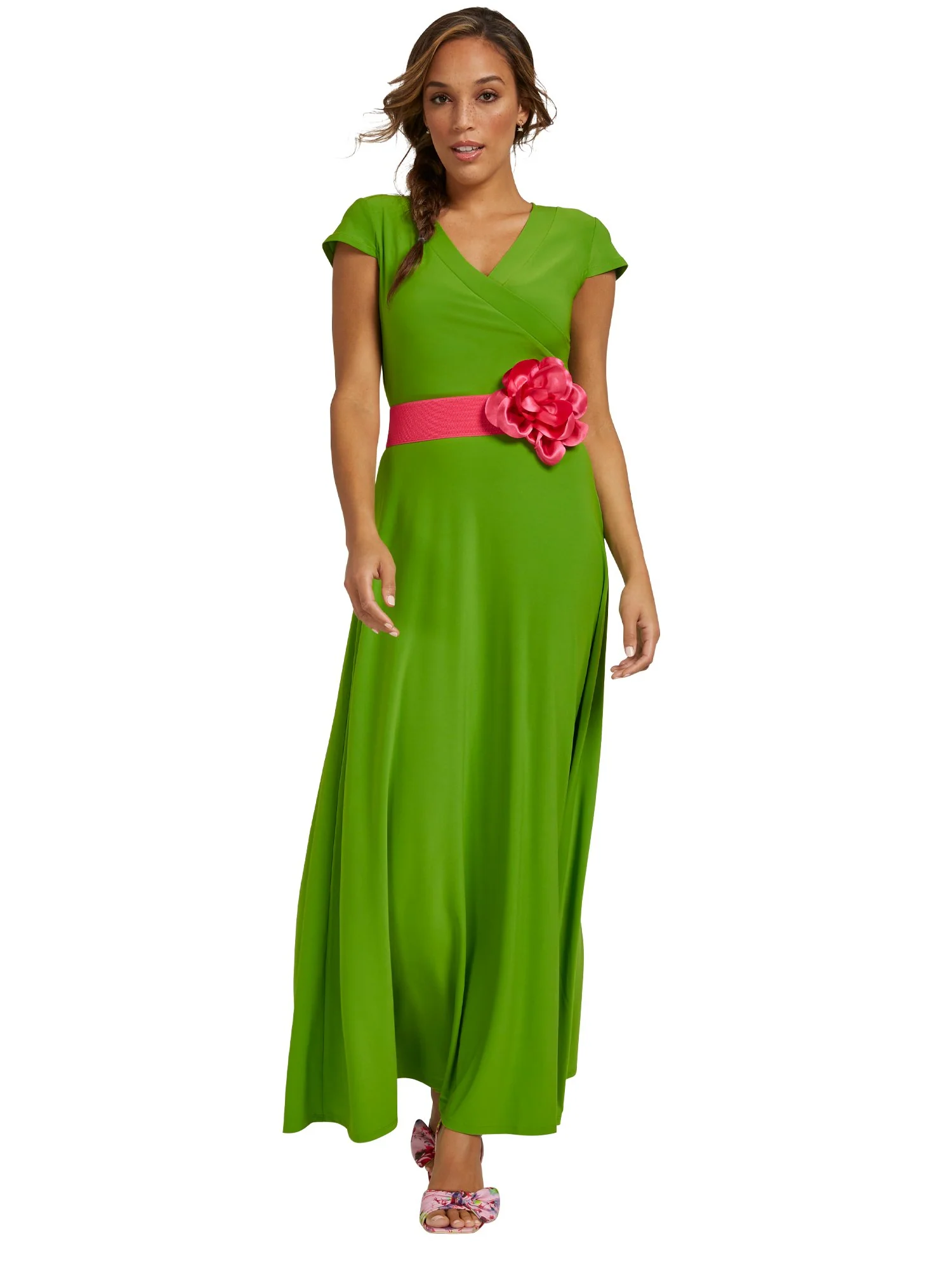 Wrap Maxi Dress - Image 2