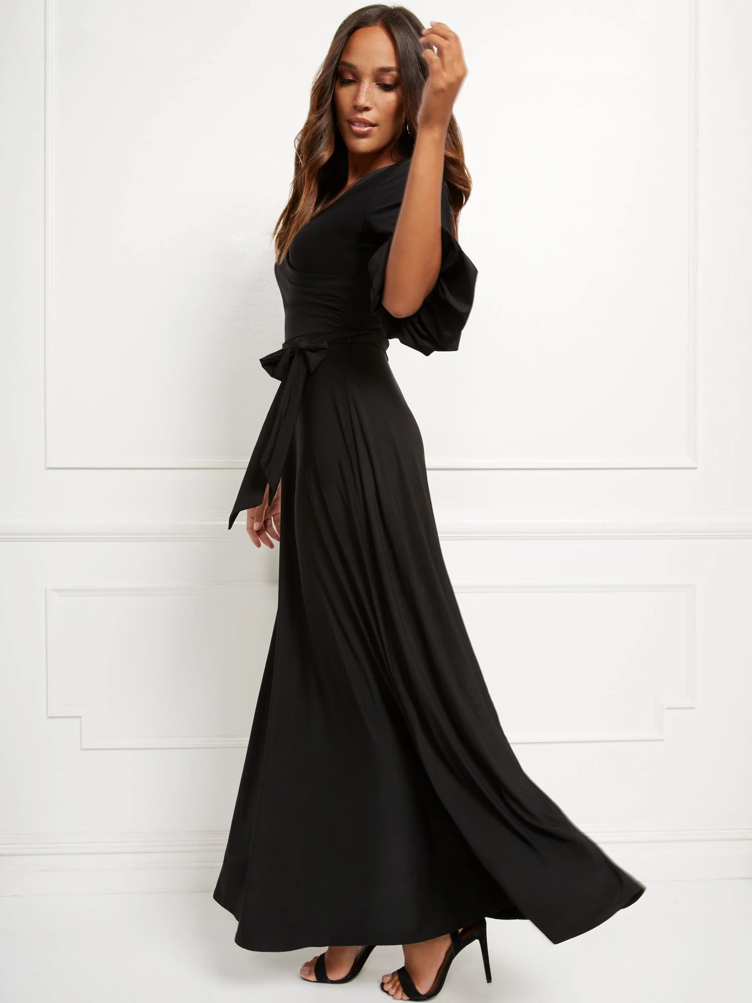 Wrap Maxi Dress - Image 3