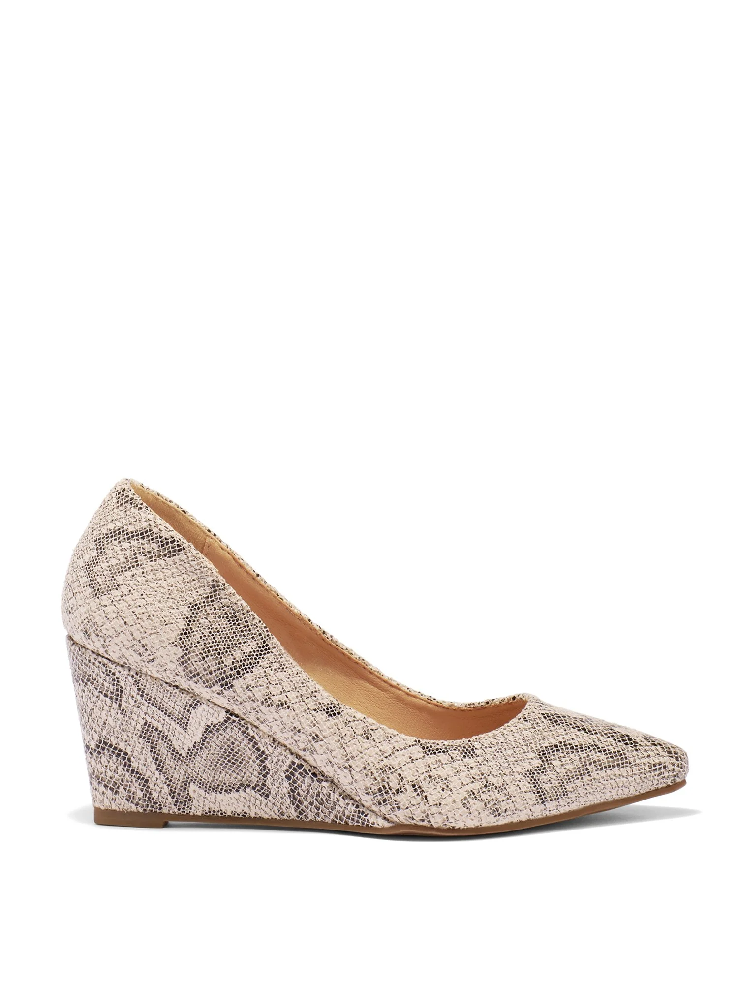 Yara Wedge - Snake-Print - Image 3