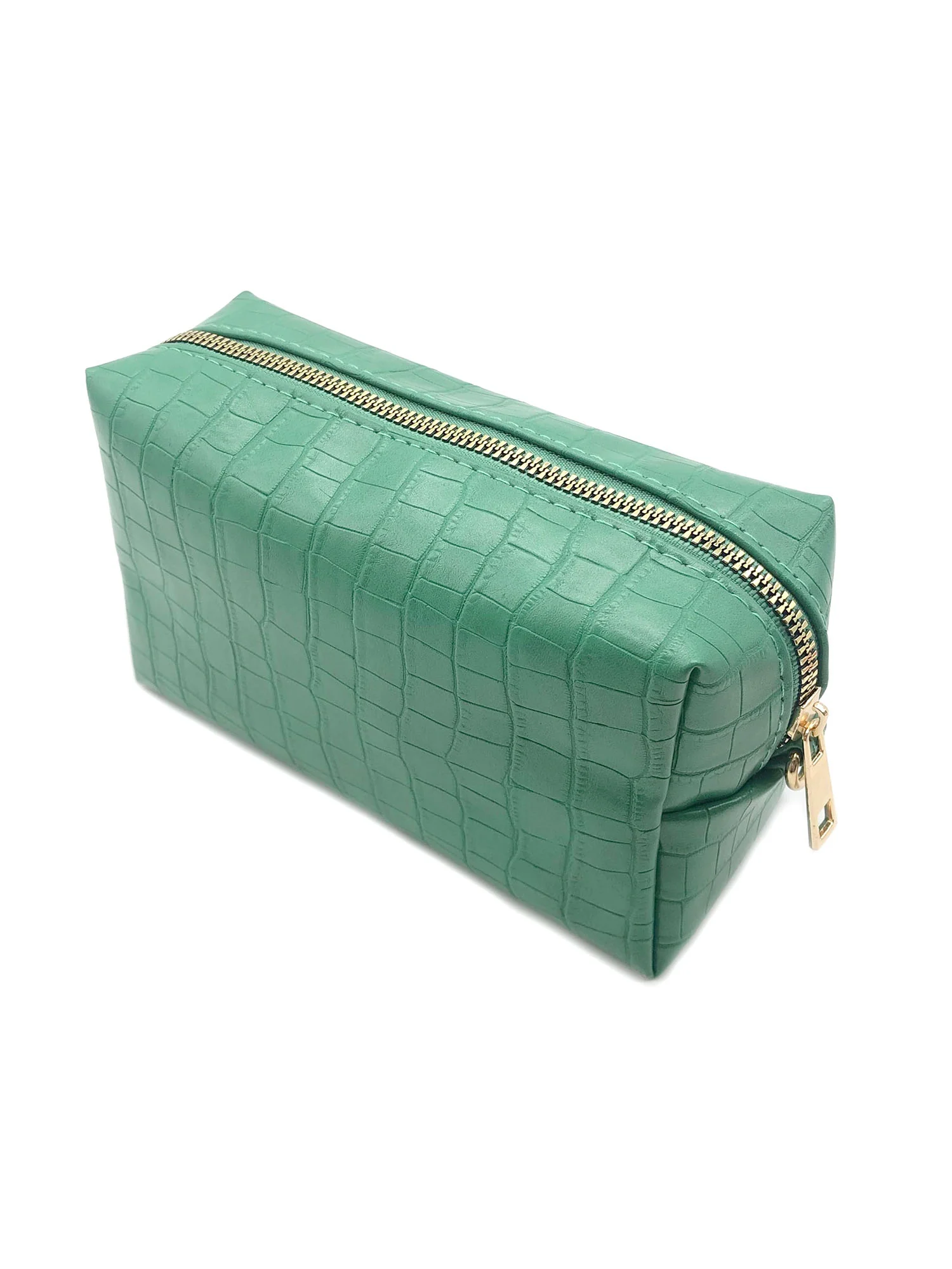 Yellow Croc-Embossed Crossbody Bag - Image 3
