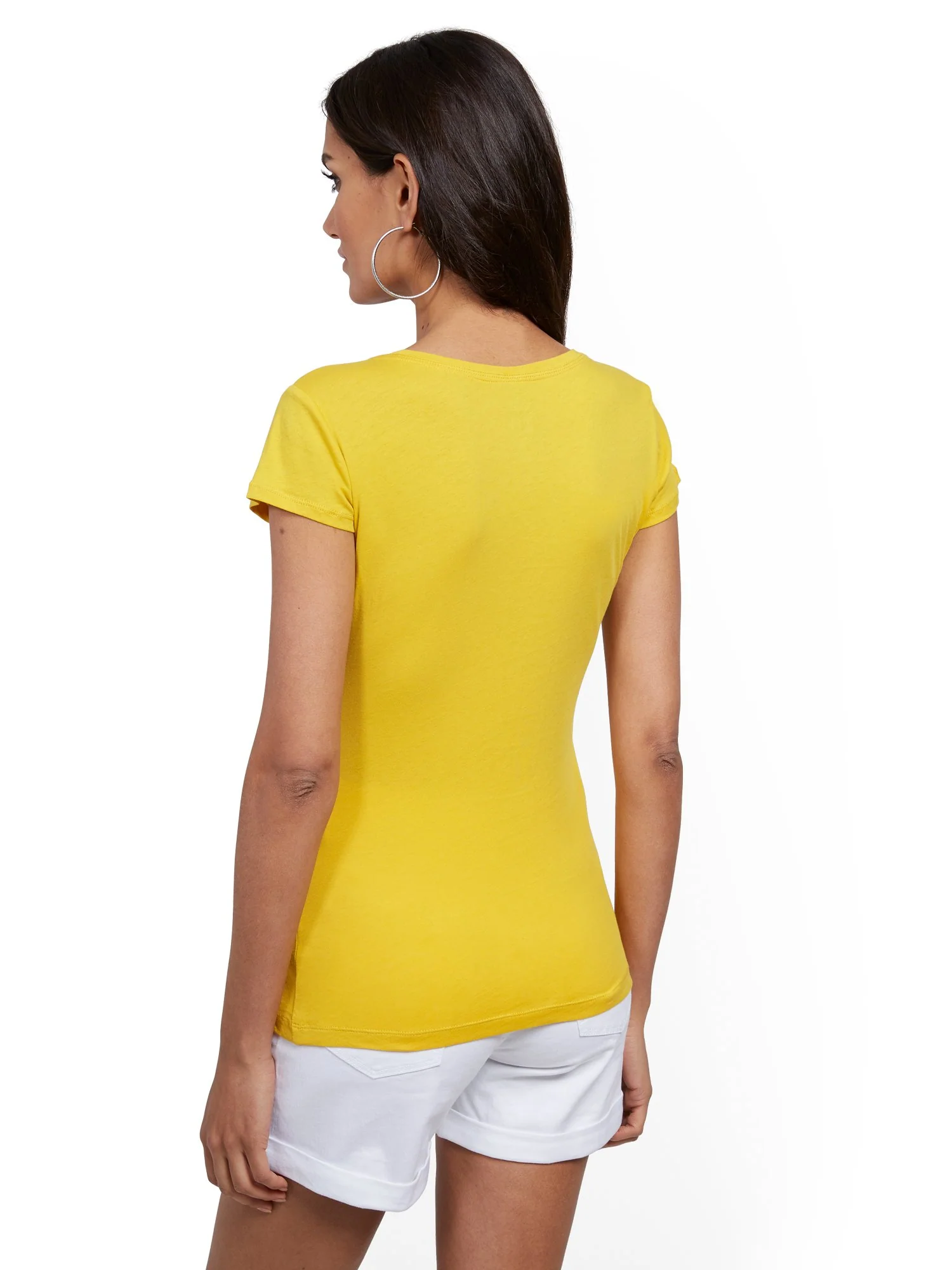 Yellow 'Sunshine & Margaritas' Tee - Image 3