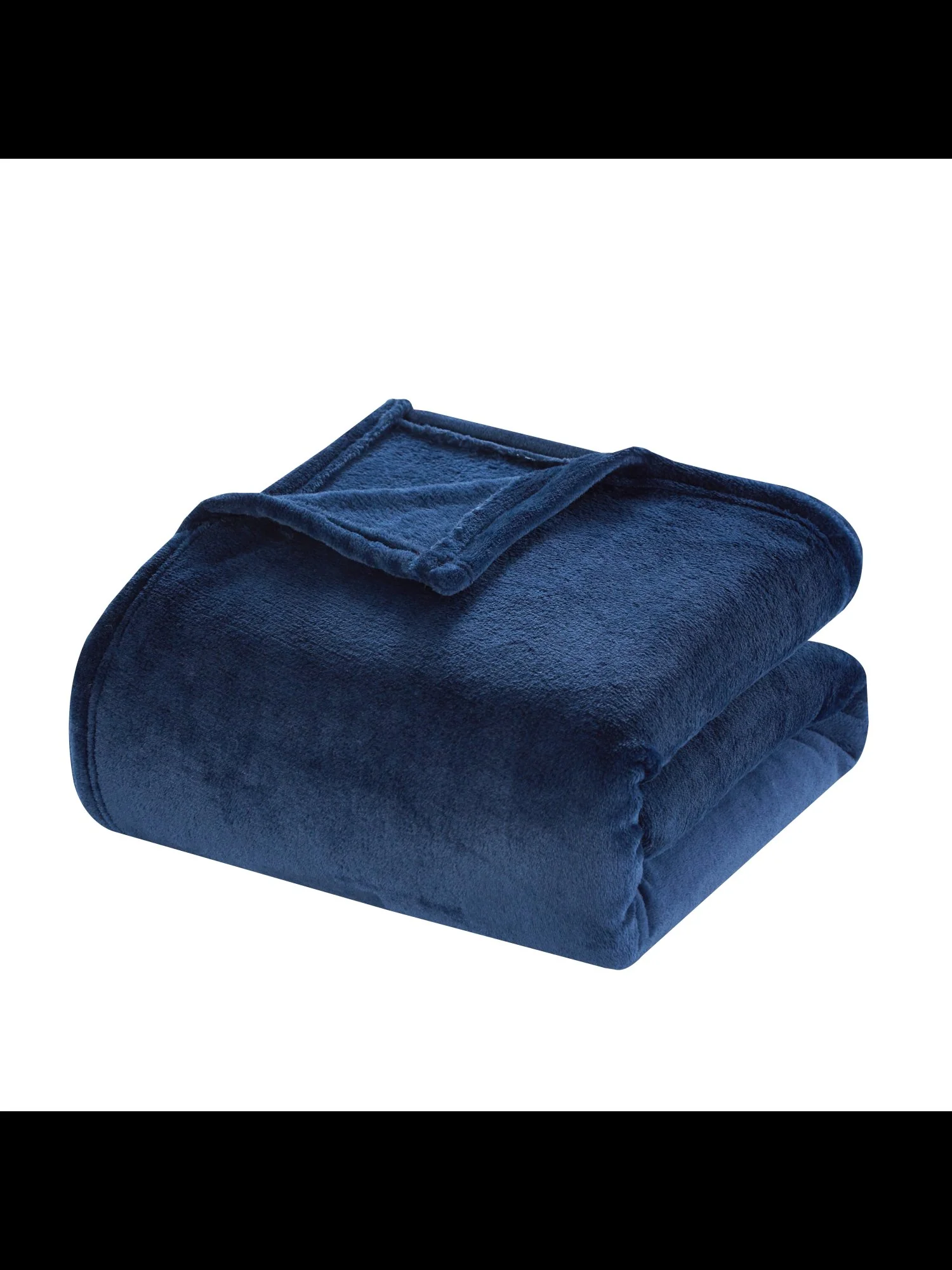 Zahava Full/Queen-Size Ultra Plush Fleece Blanket - NY&C x Chic Home - Image 3