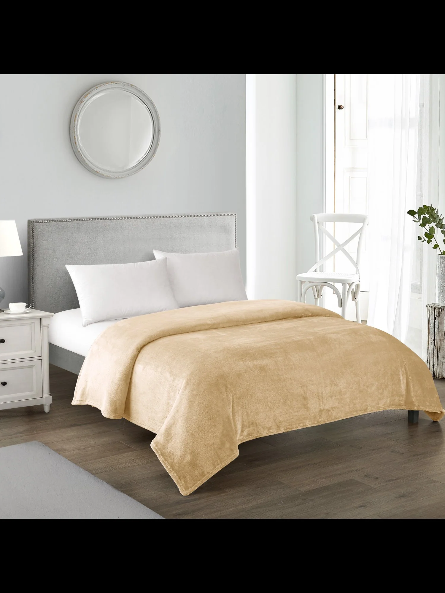 Zahava King-Size Ultra Plush Fleece Blanket - NY&C x Chic Home - Image 23
