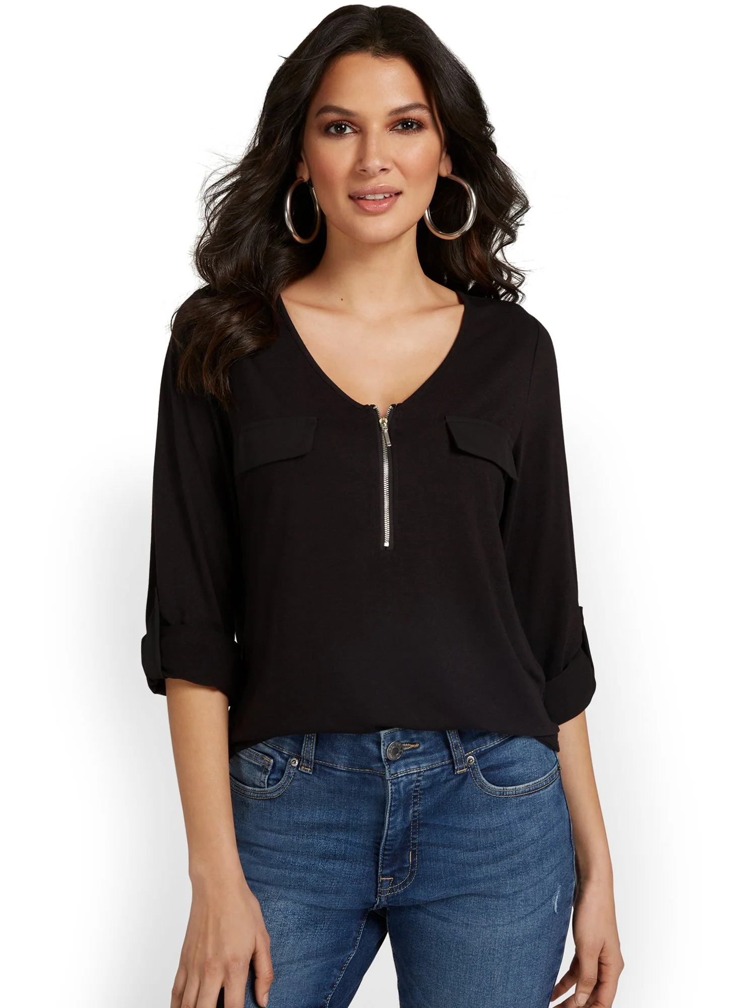 Zip-Front Top - Image 2