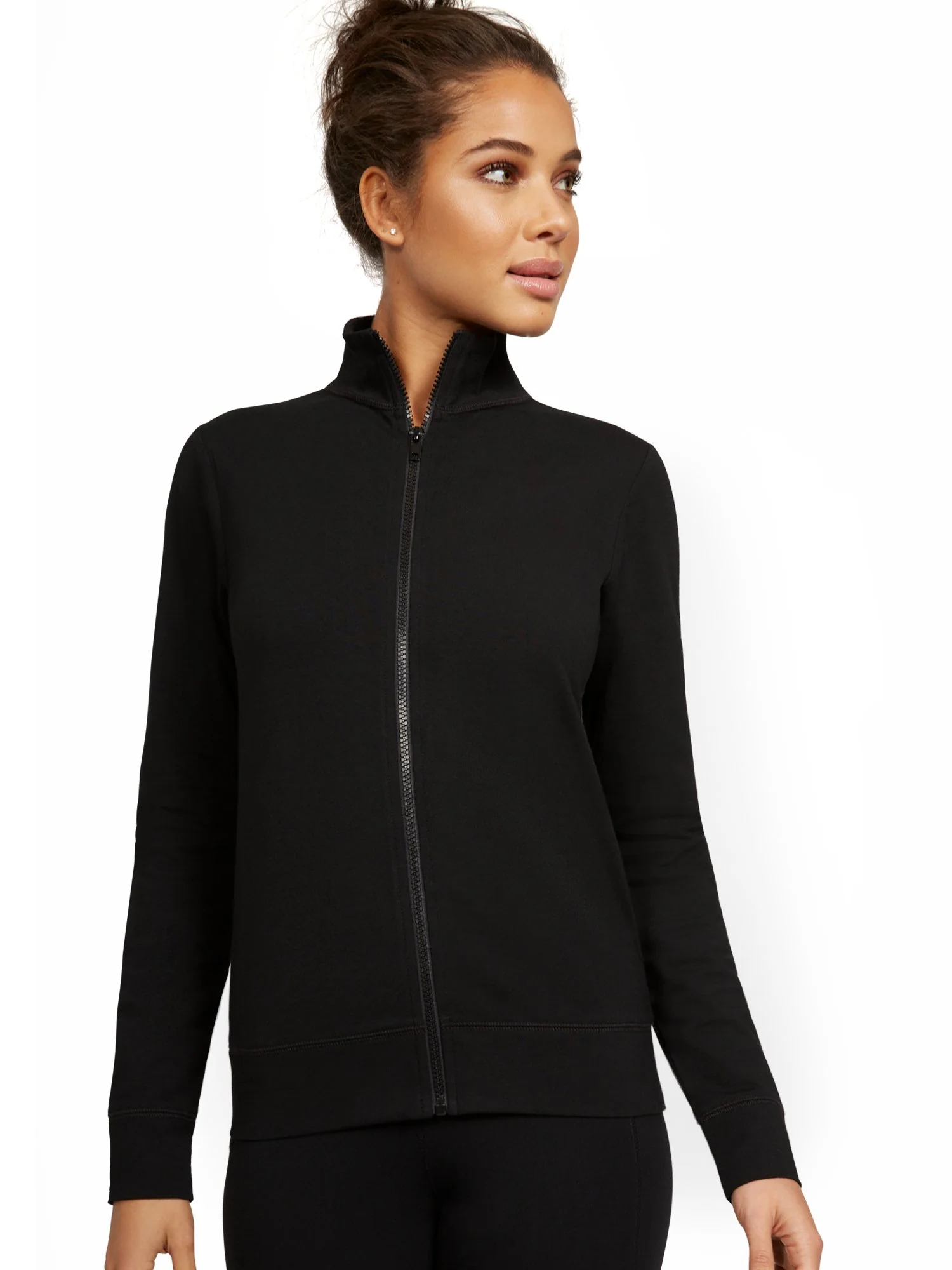 Zip-Front Yoga Jacket - Image 2