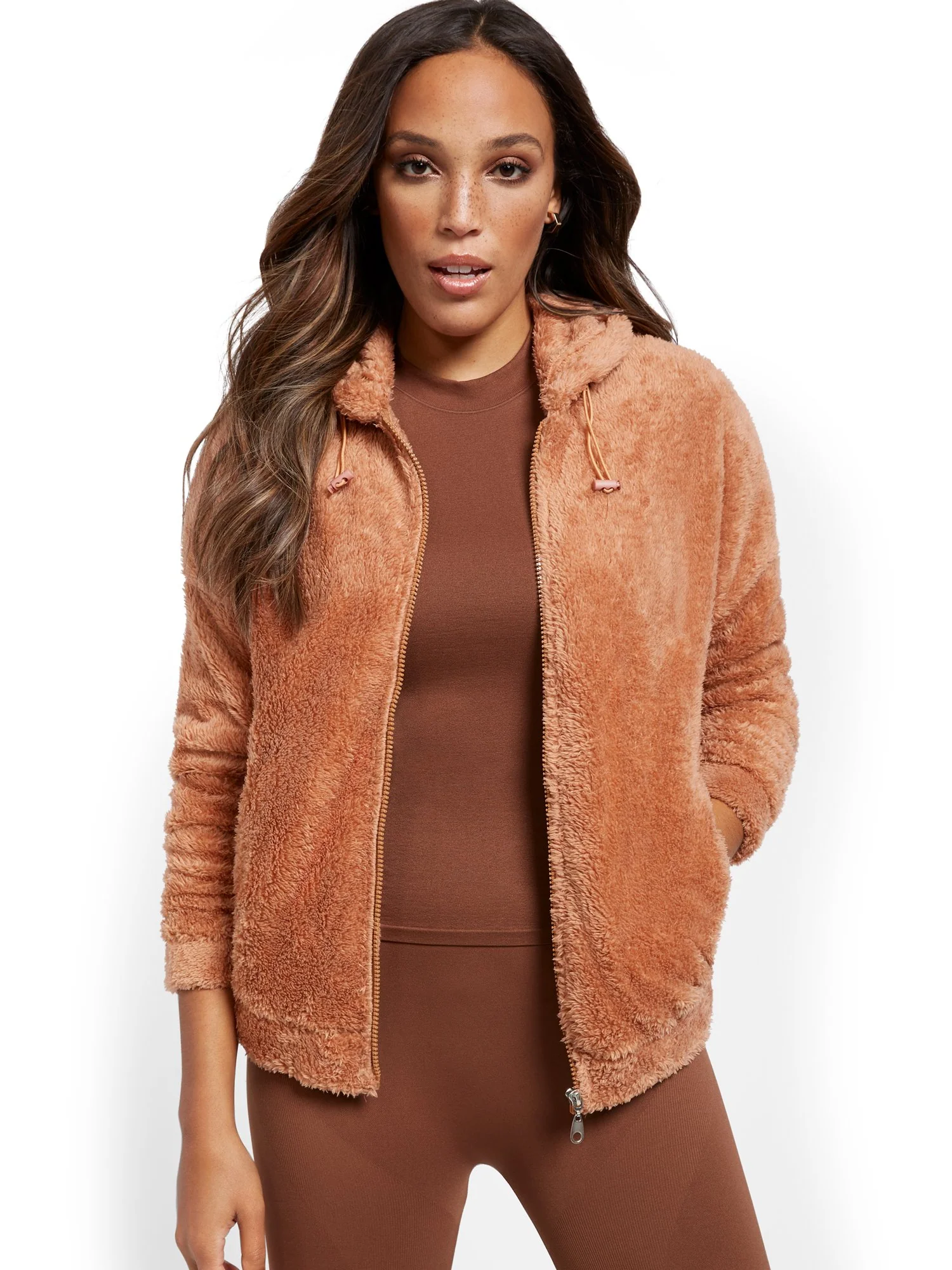 Zip-Up Fleece Hoodie - Image 18