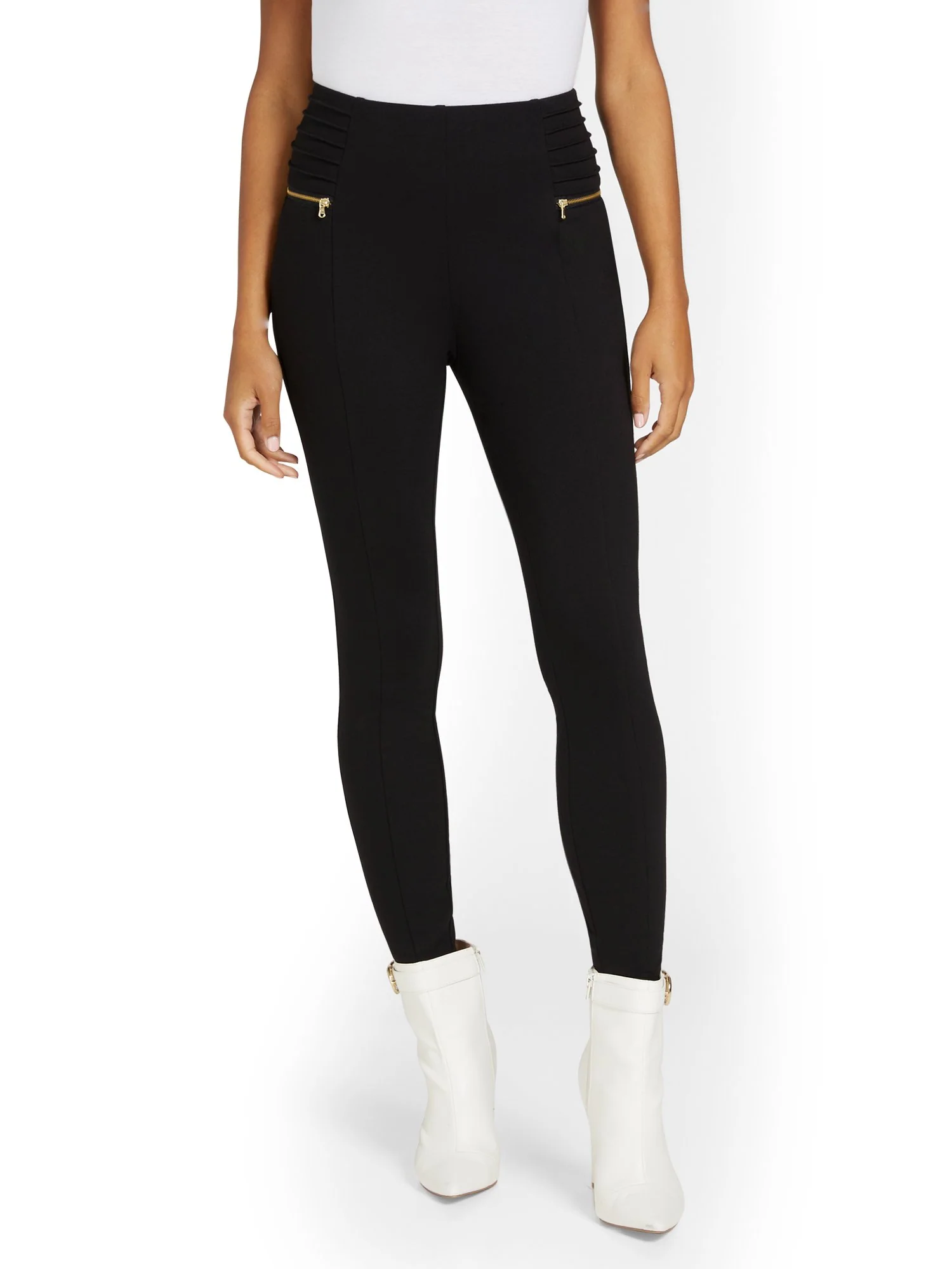 Zipper-Detail Legging - Image 3